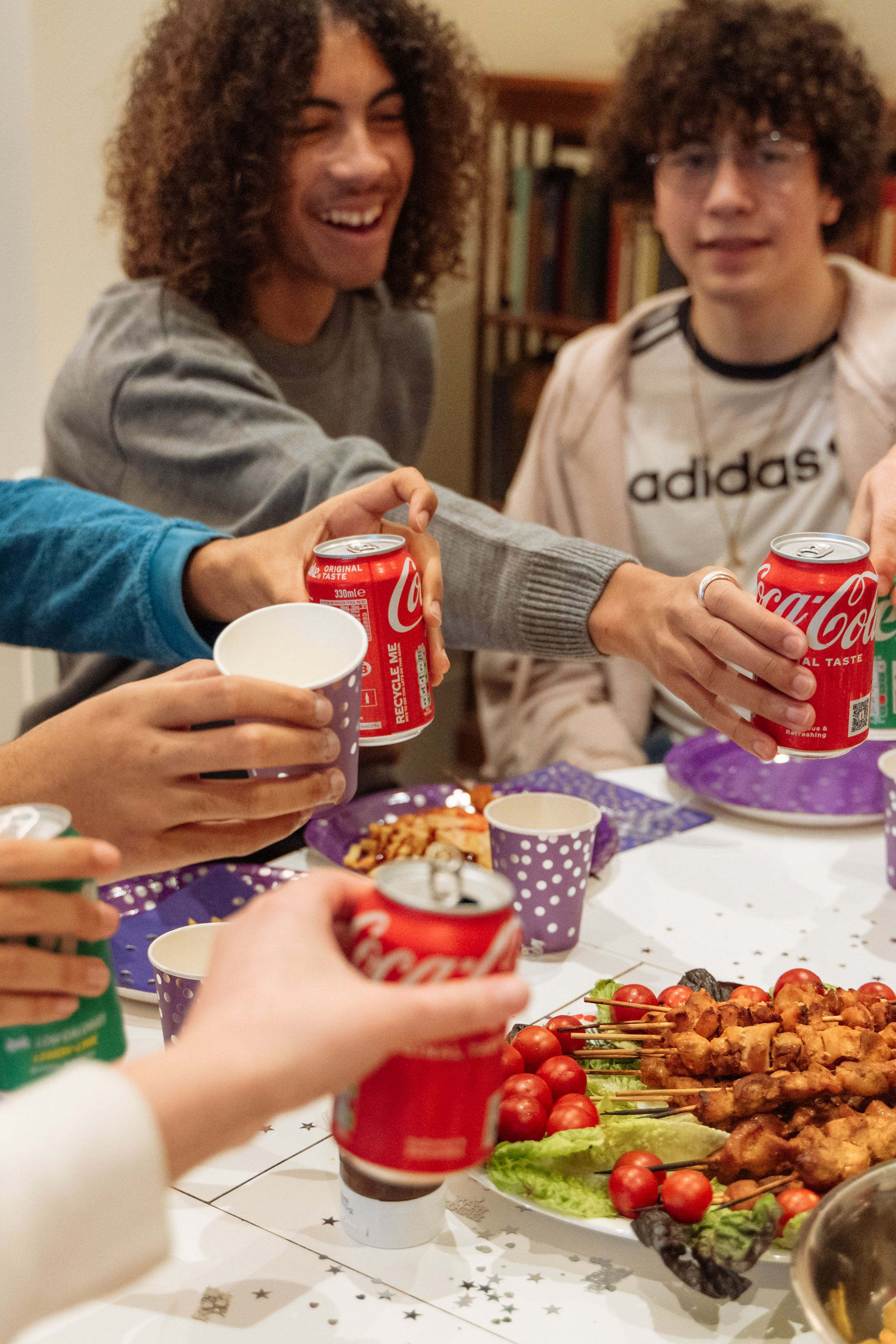 Home Birthday party. Photographer in London Daria Agafonova
