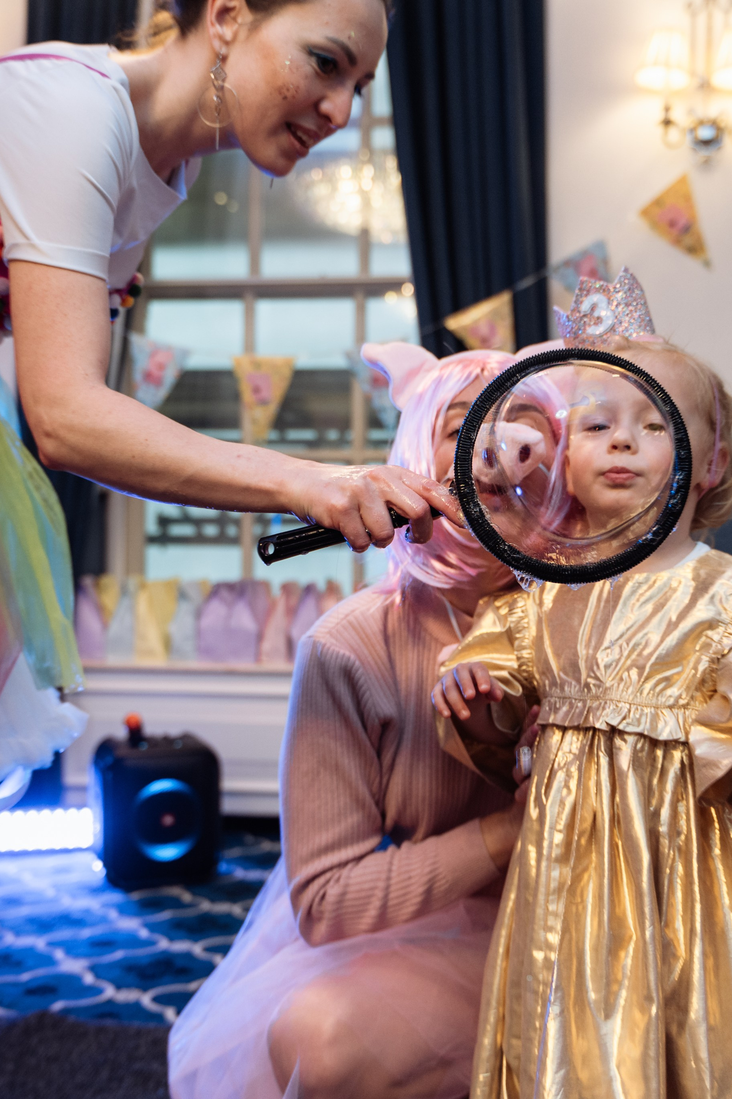 Peppa Pig Birthday party. Photographer in London Daria Agafonova