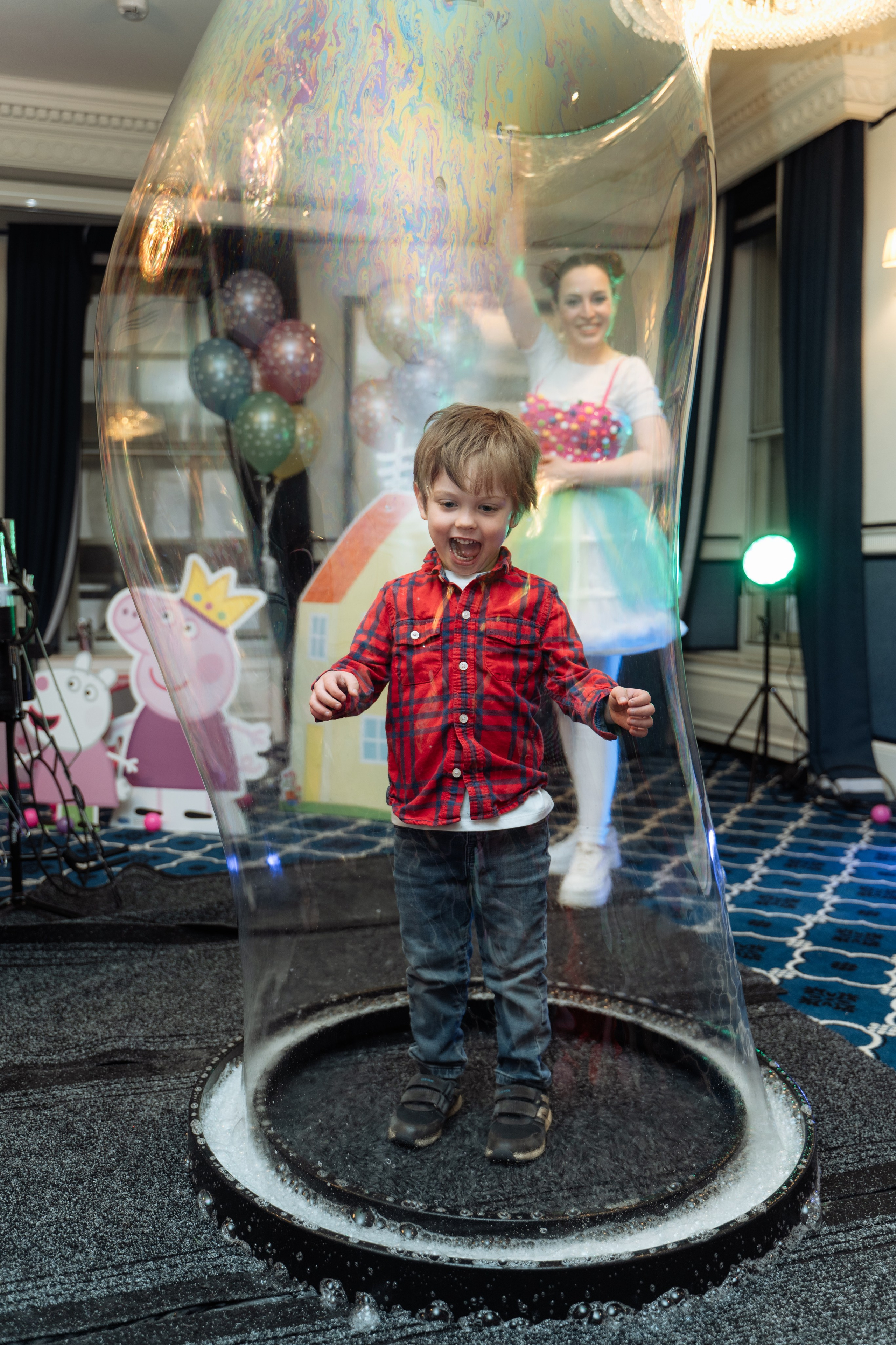 Peppa Pig Birthday party. Photographer in London Daria Agafonova