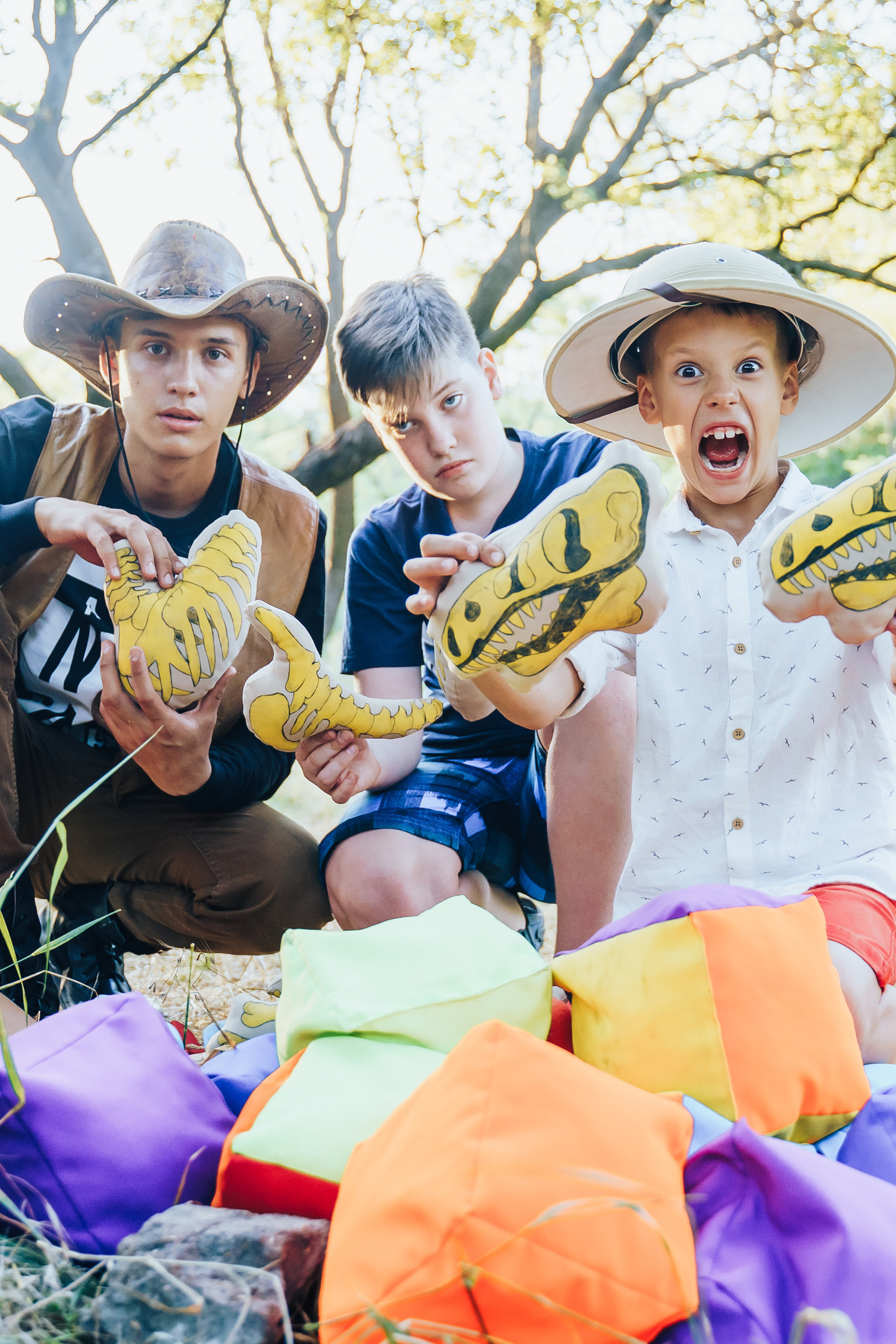 Сhildren’s outdoor birthday party. Photographer in London Daria Agafonova