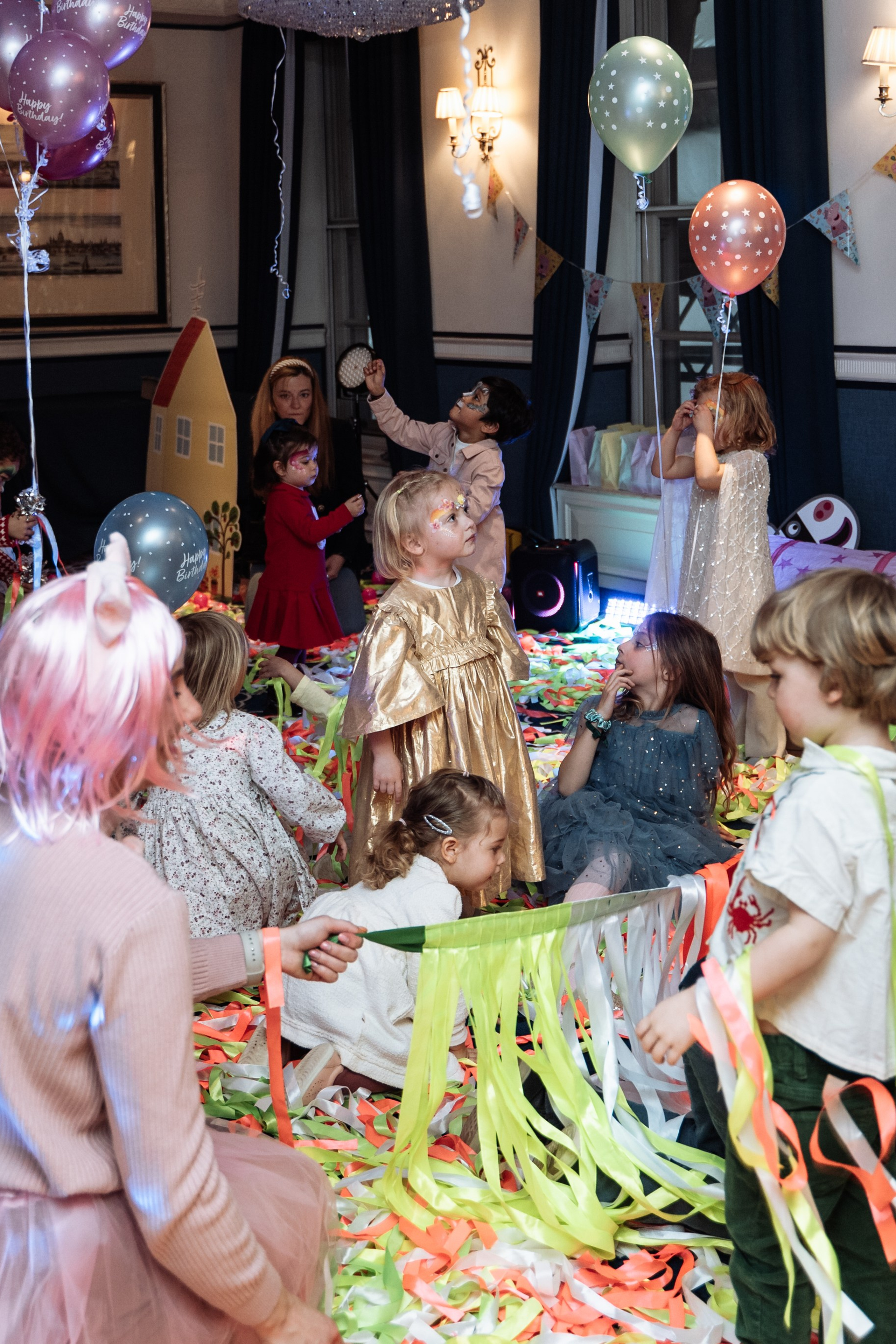 Peppa Pig Birthday party. Photographer in London Daria Agafonova