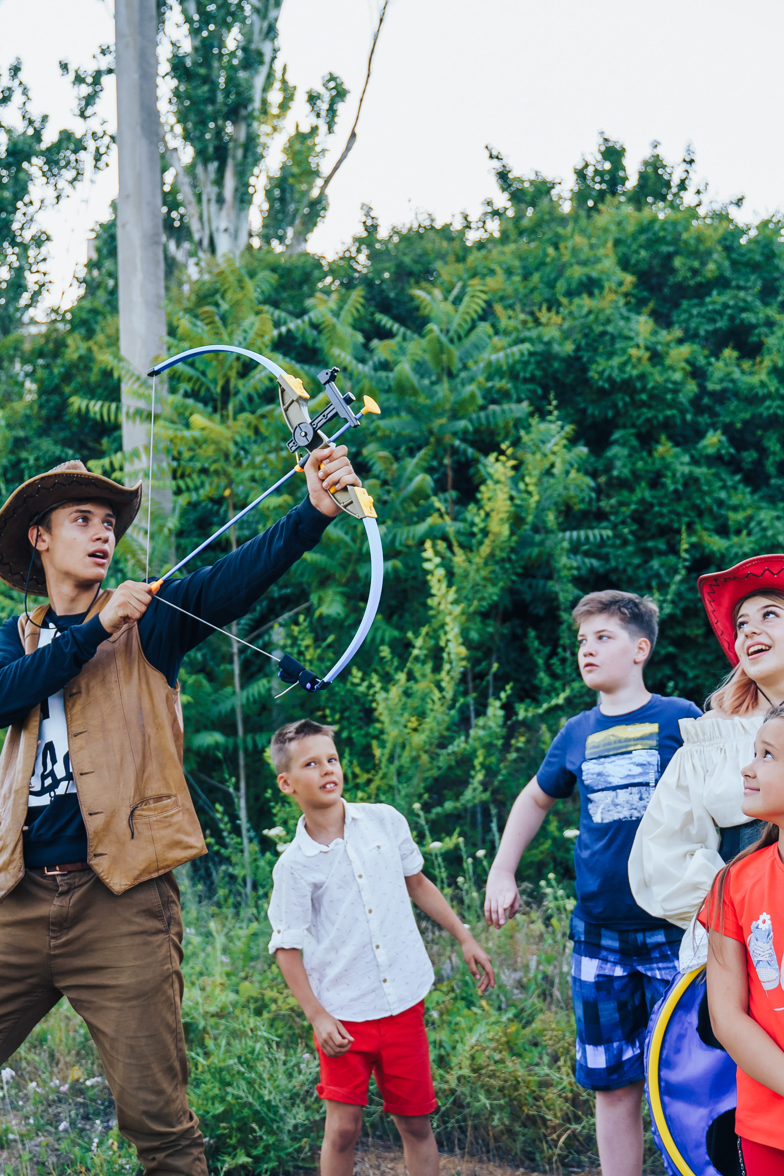 Сhildren’s outdoor birthday party. Photographer in London Daria Agafonova