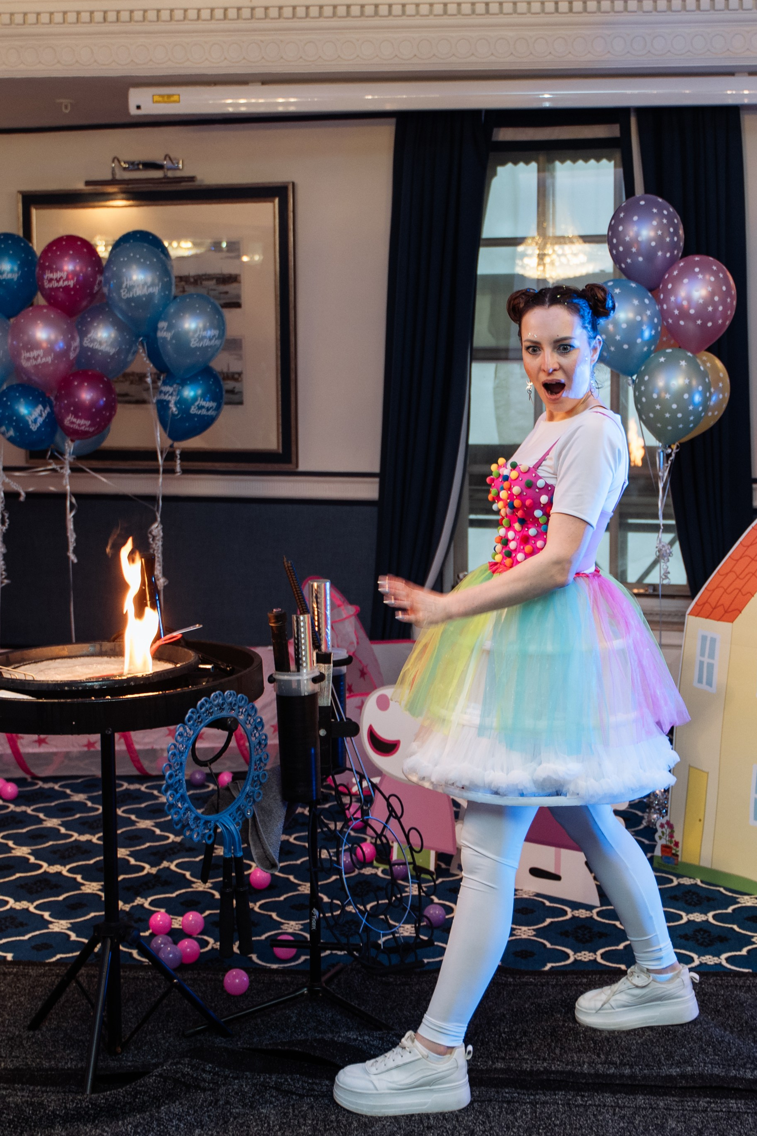 Peppa Pig Birthday party. Photographer in London Daria Agafonova