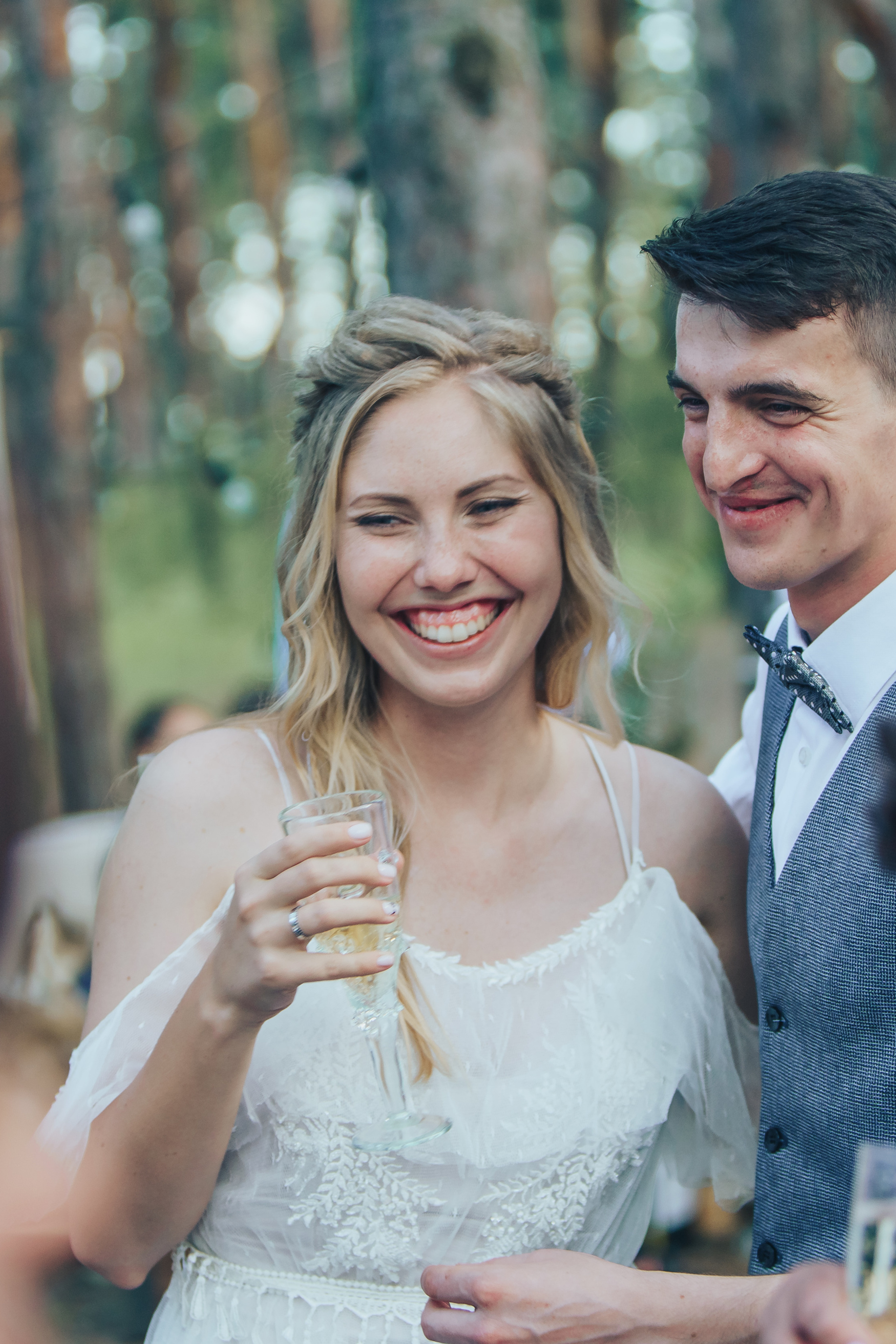 Forest wedding. Maria and Oleksandr. Photographer in London Daria Agafonova
