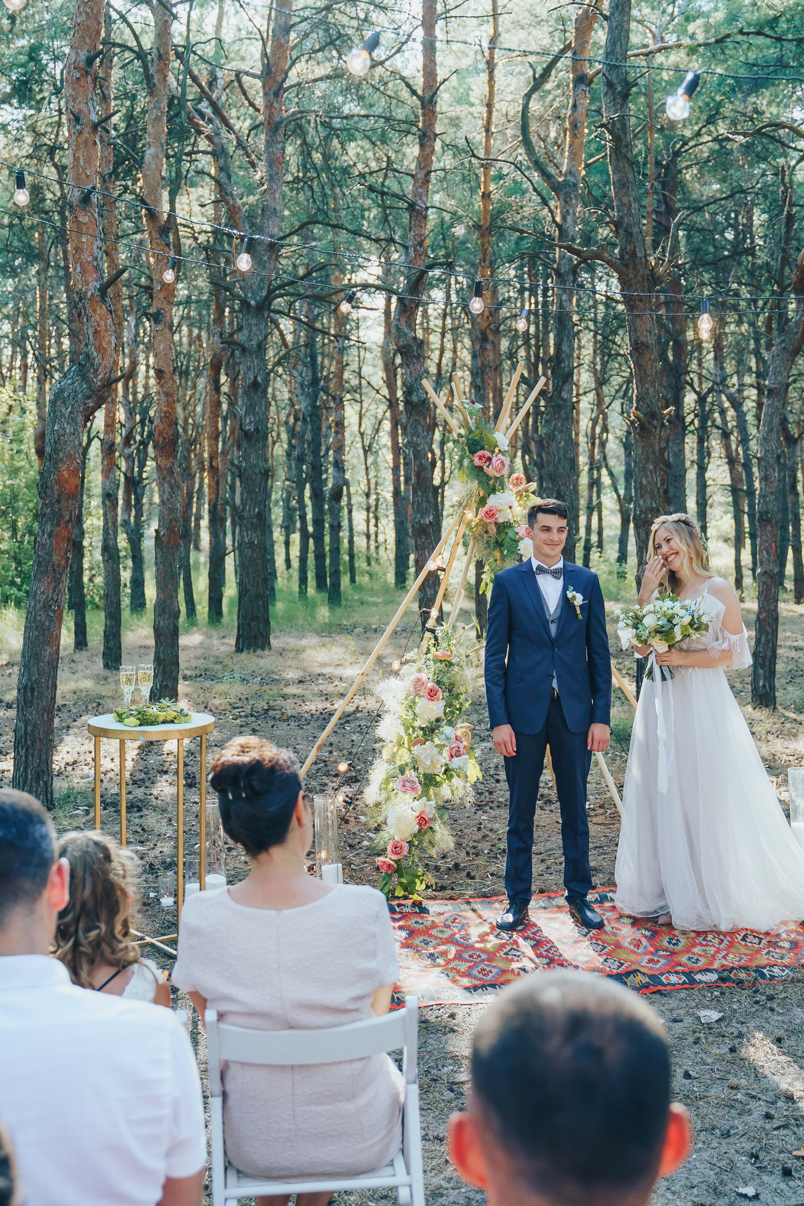 Forest wedding. Maria and Oleksandr. Photographer in London Daria Agafonova