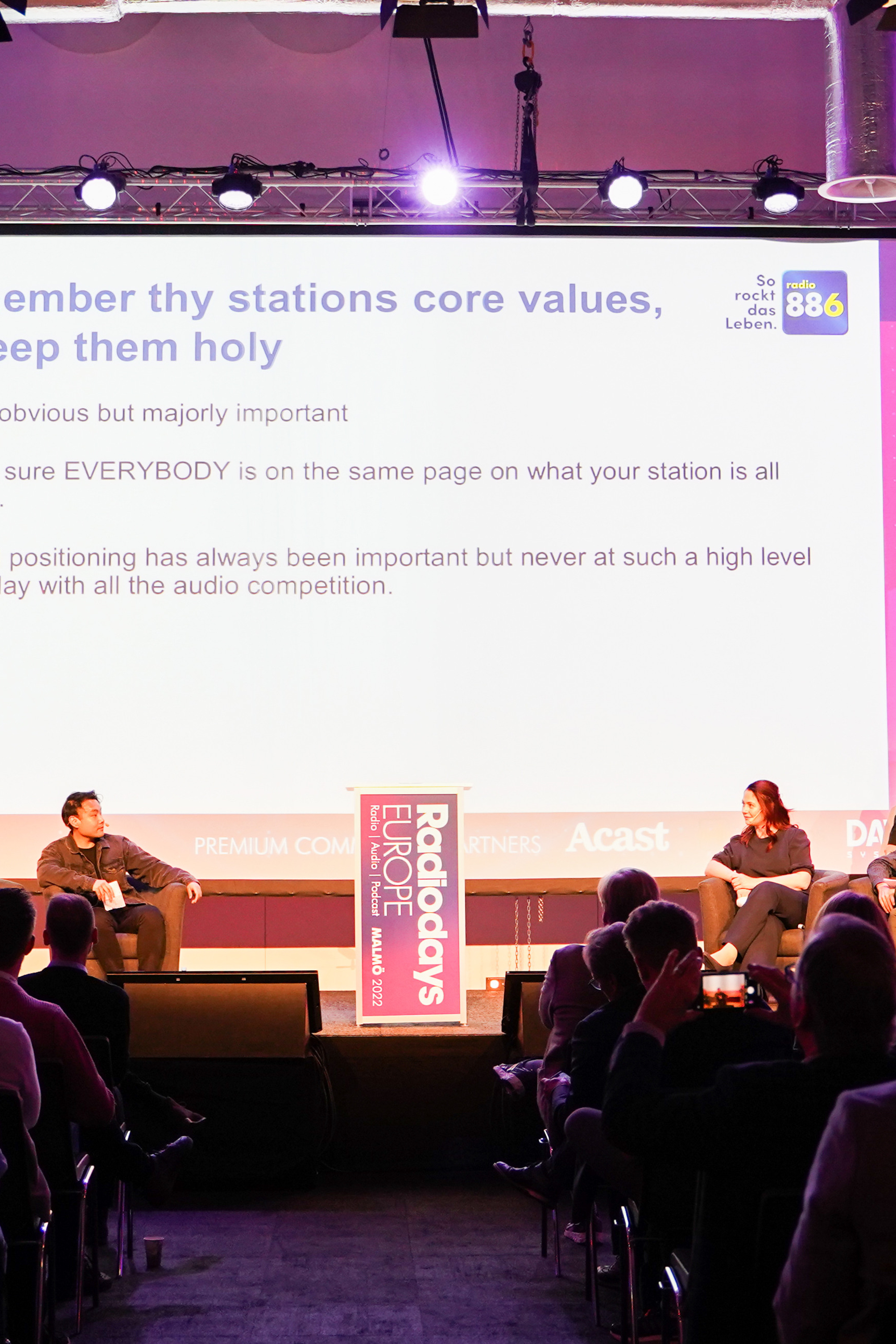 Radiodays Europe. Sweden. Photographer in London Daria Agafonova