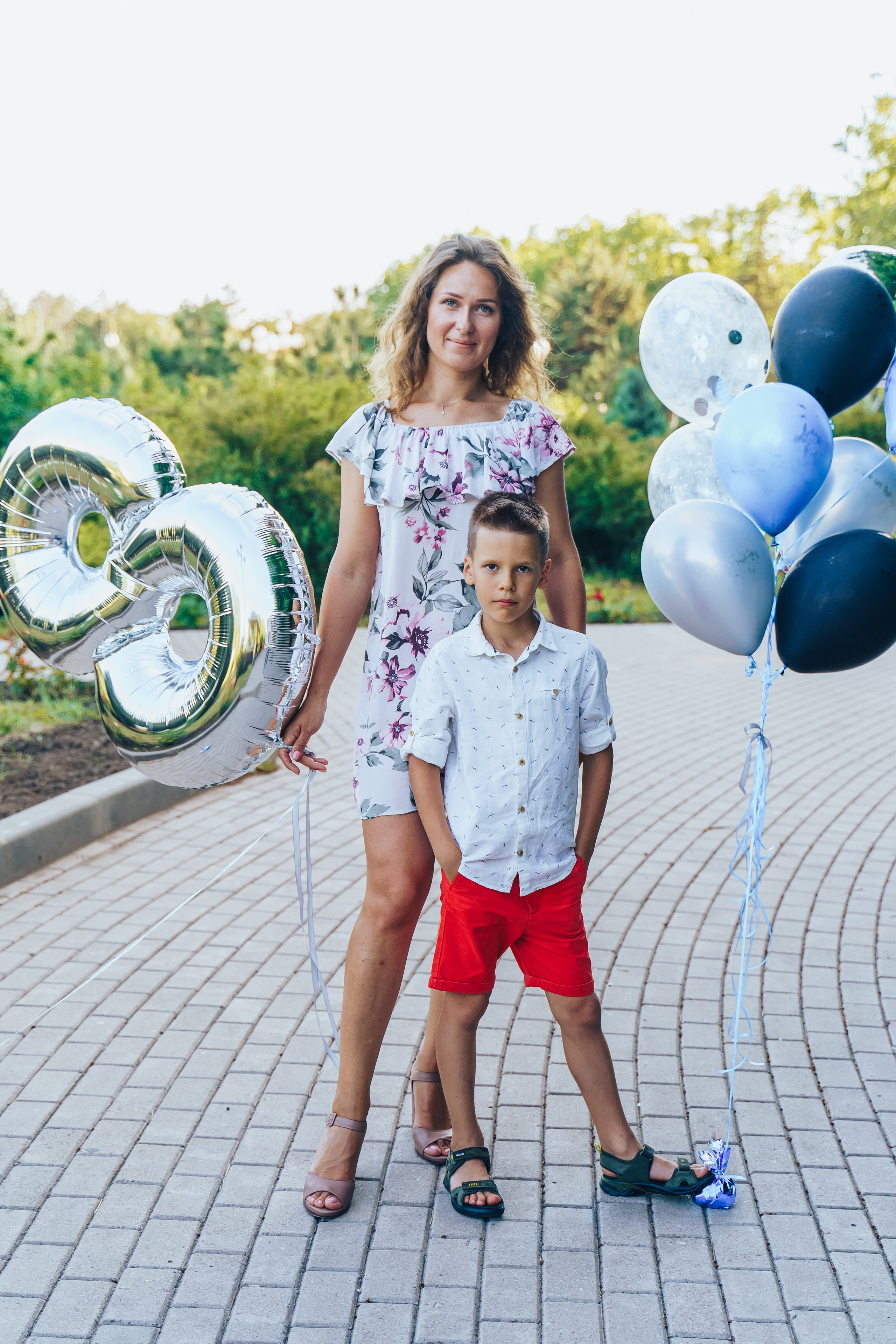 Сhildren’s outdoor birthday party. Photographer in London Daria Agafonova