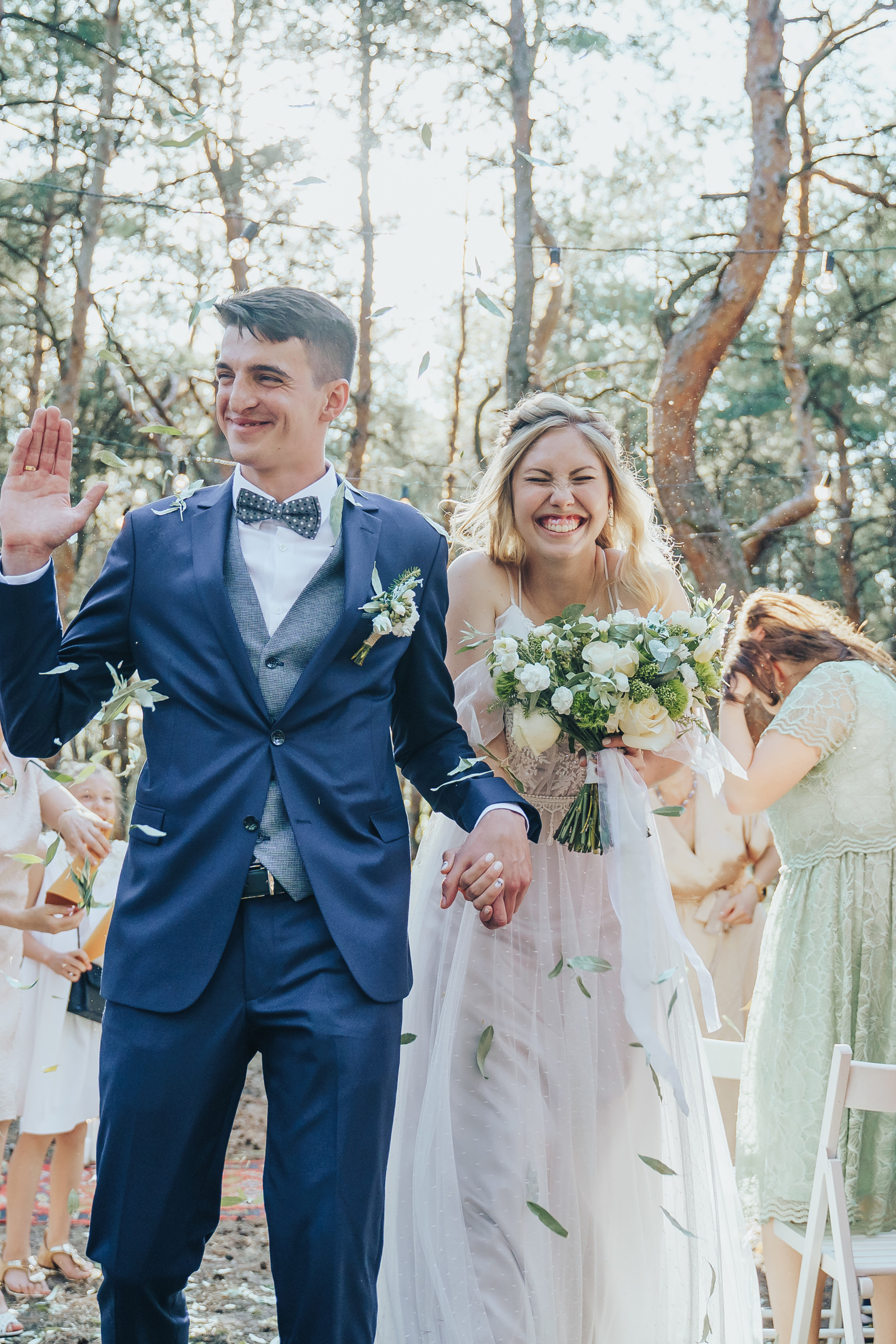 Forest wedding. Maria and Oleksandr. Photographer in London Daria Agafonova