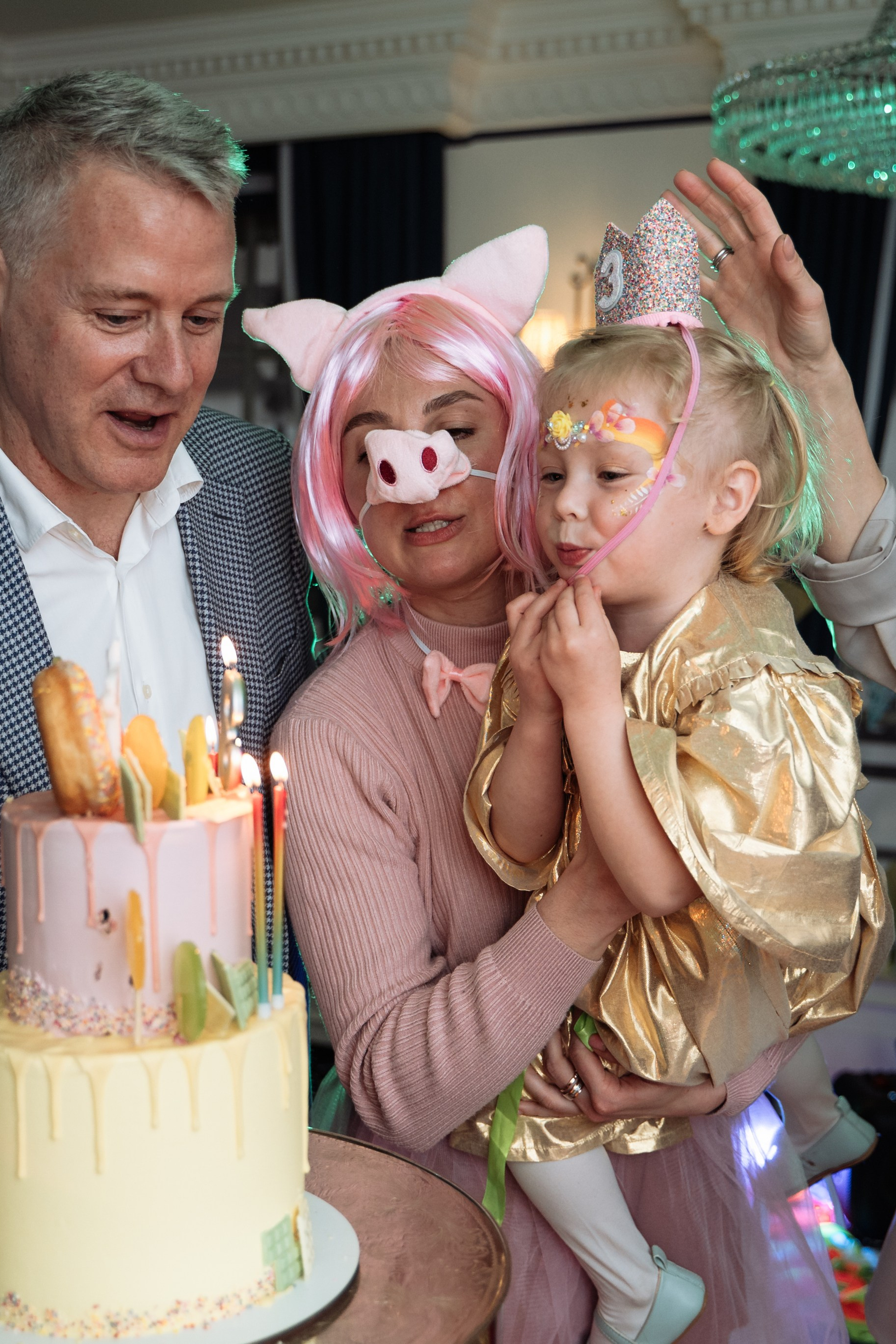 Peppa Pig Birthday party. Photographer in London Daria Agafonova