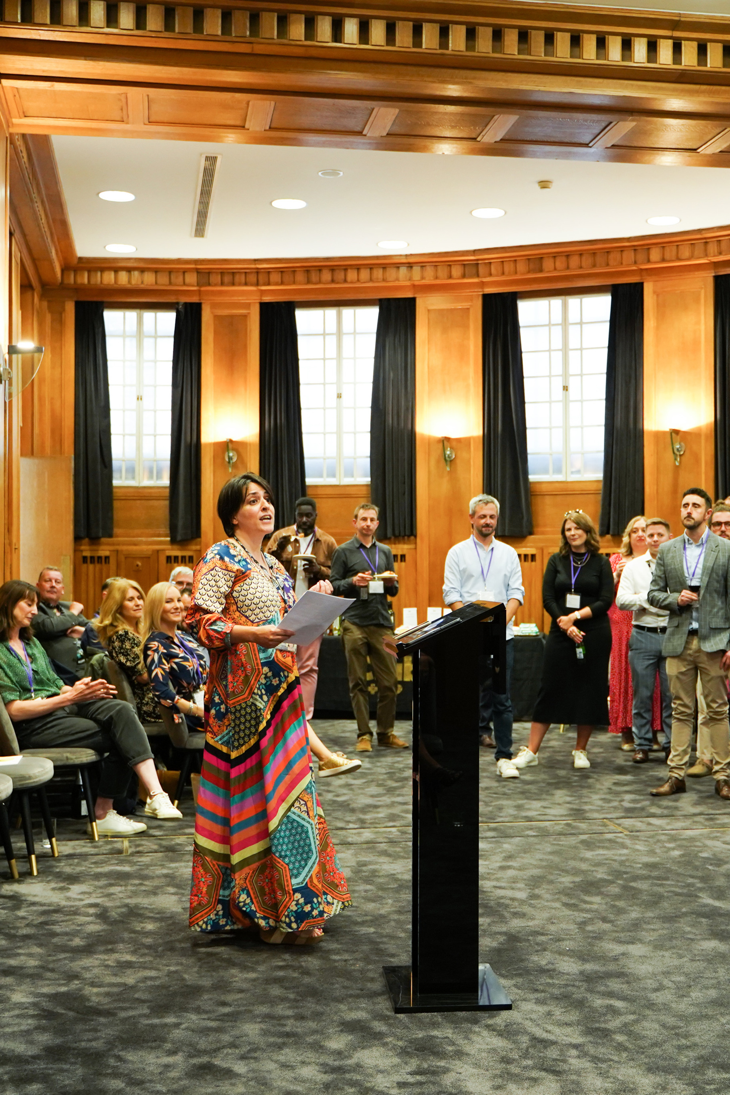 The radio academy mentoring program graduation. London. Photographer in London Daria Agafonova