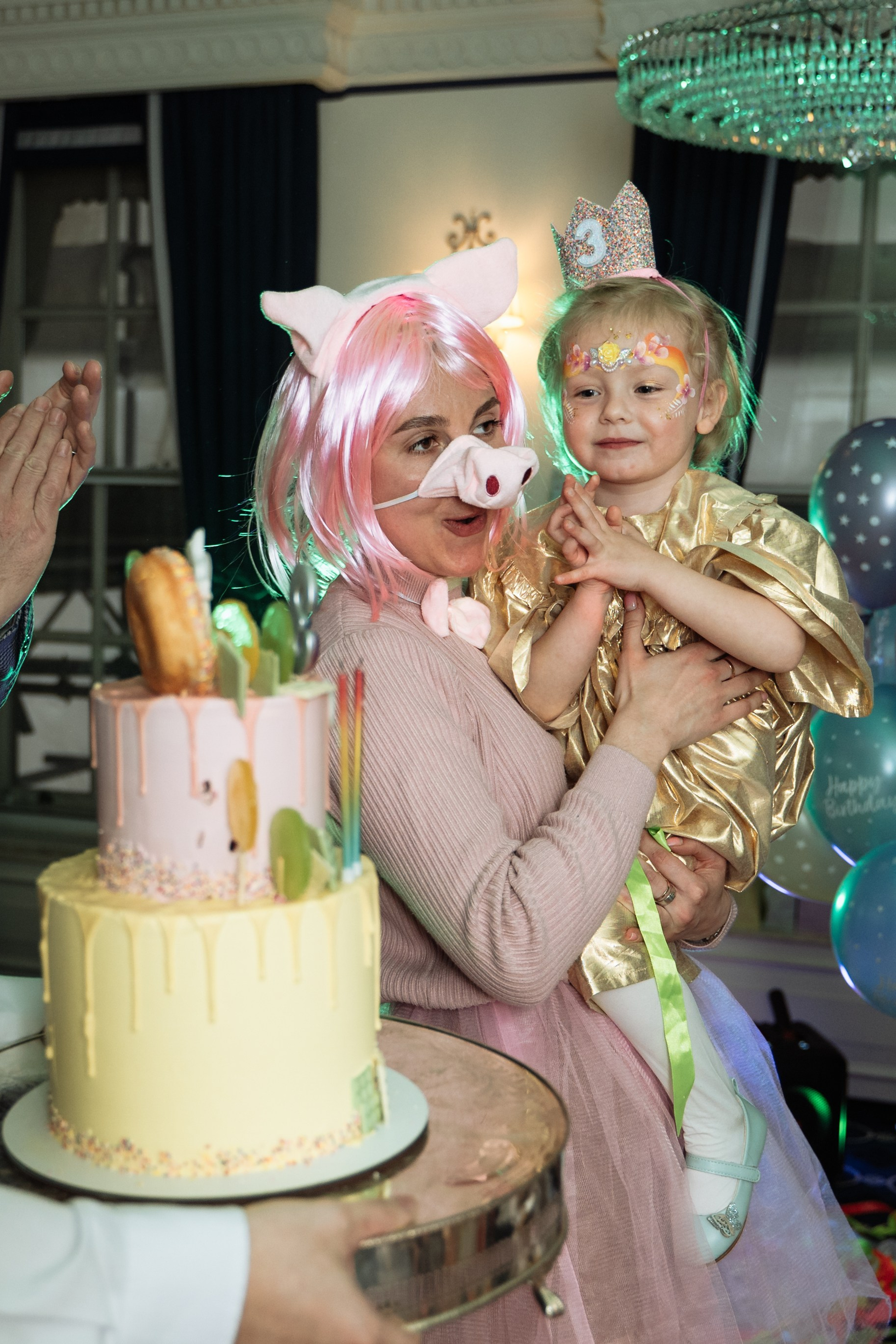 Peppa Pig Birthday party. Photographer in London Daria Agafonova