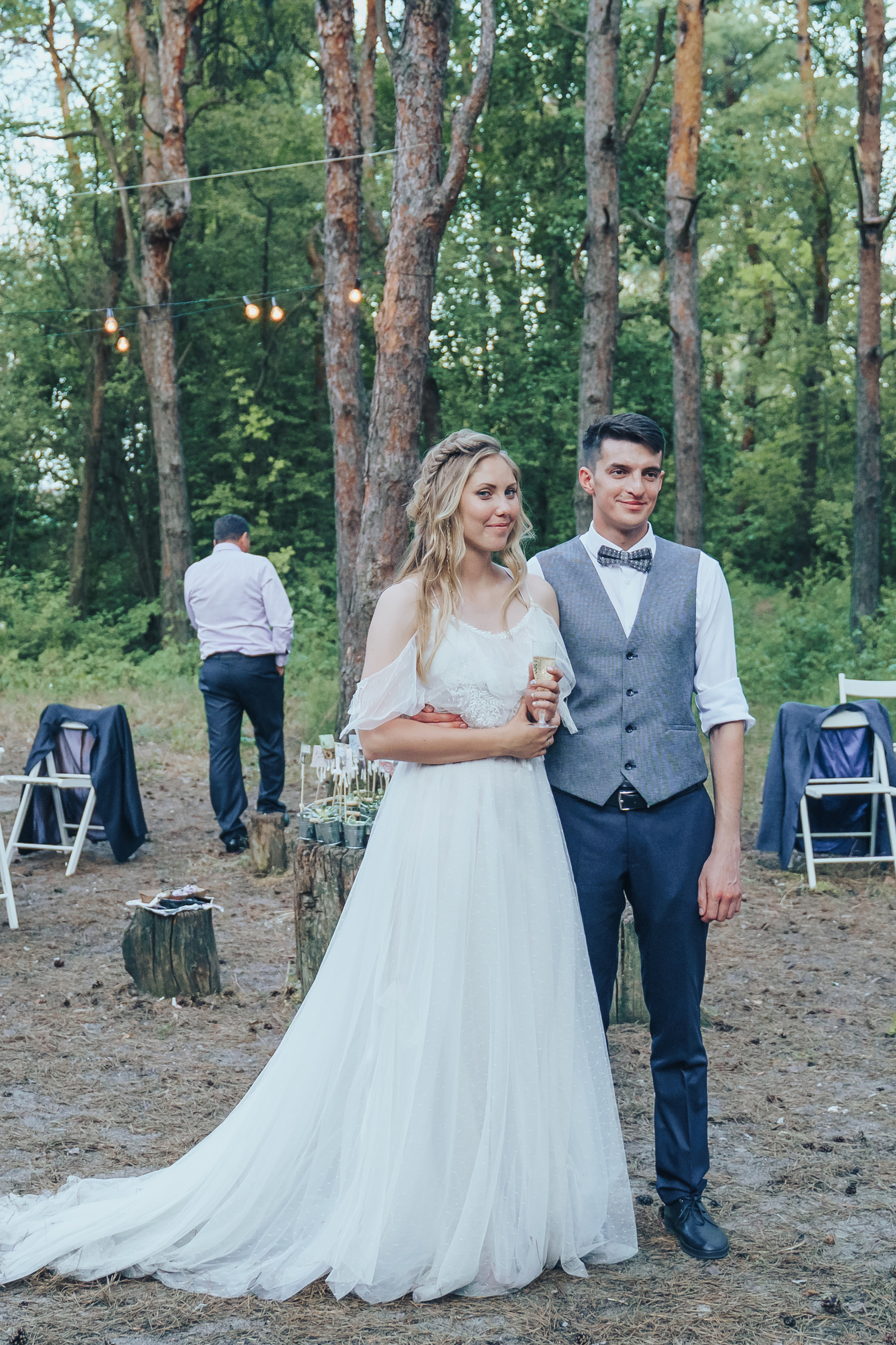 Forest wedding. Maria and Oleksandr. Photographer in London Daria Agafonova