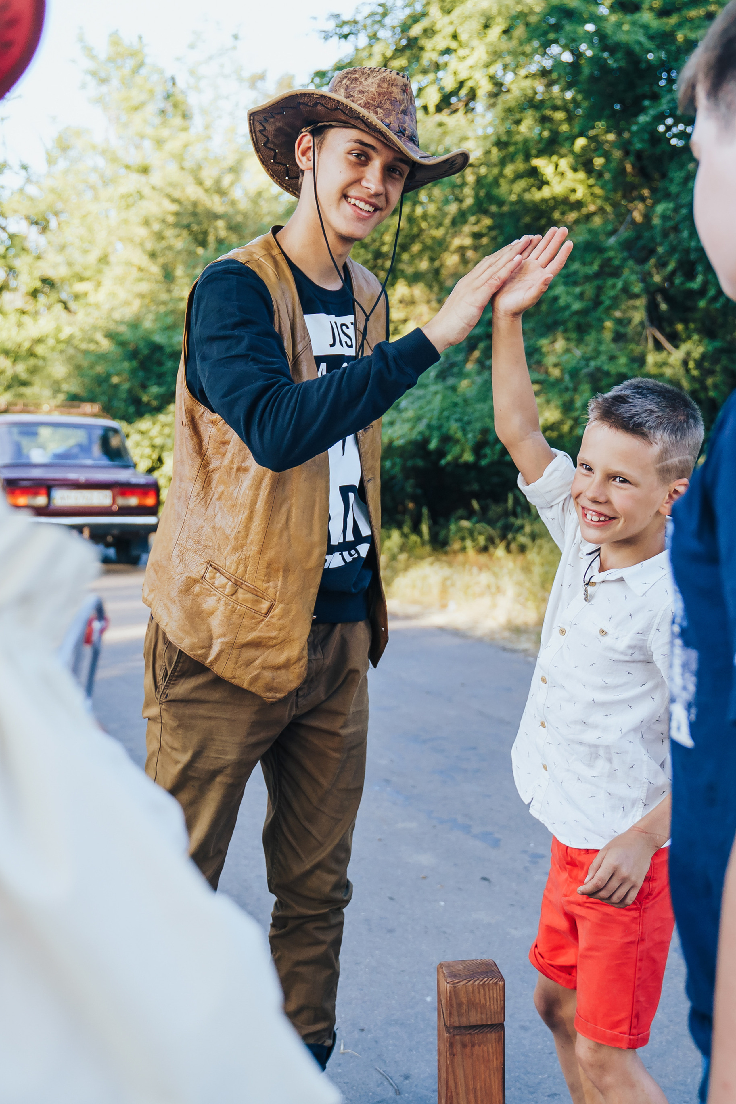 Сhildren’s outdoor birthday party. Photographer in London Daria Agafonova