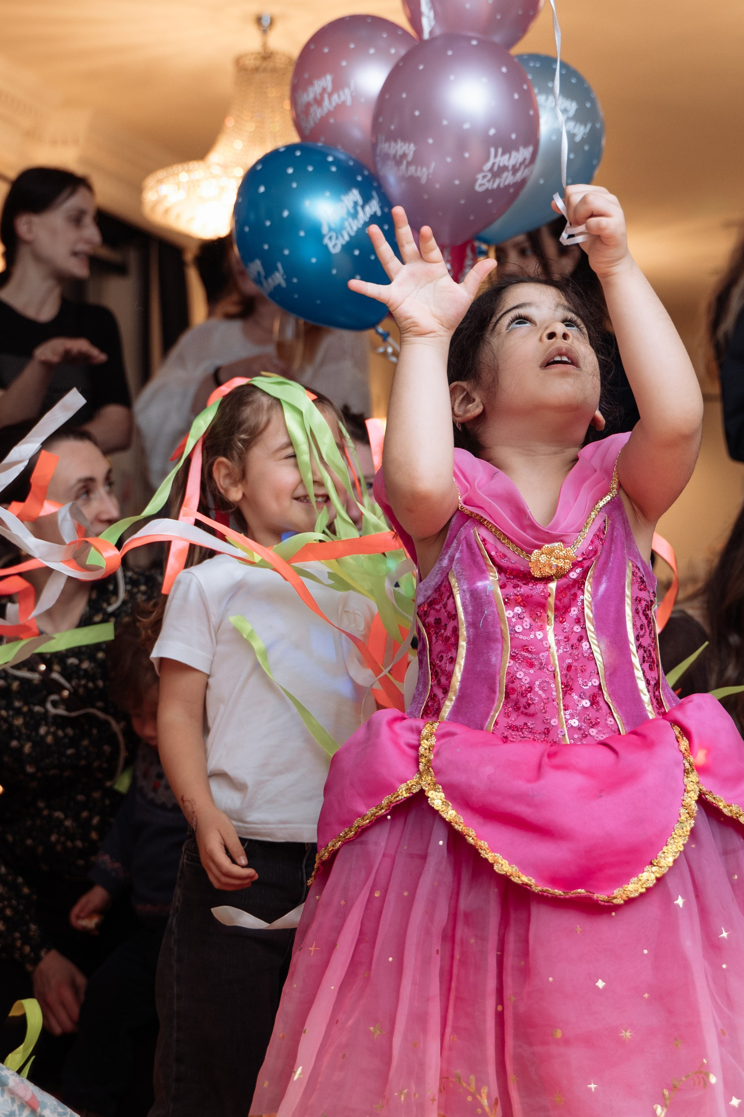 Peppa Pig Birthday party. Photographer in London Daria Agafonova