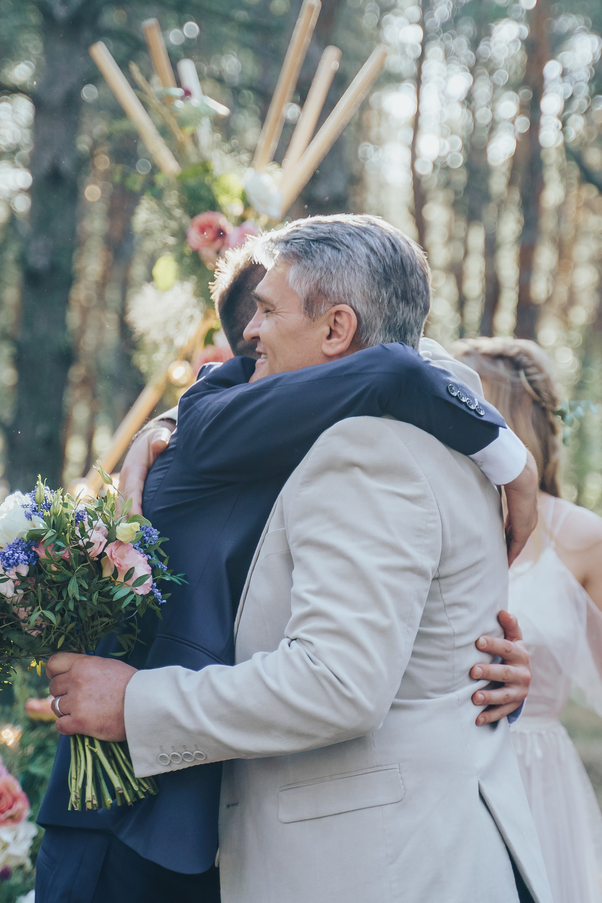 Forest wedding. Maria and Oleksandr. Photographer in London Daria Agafonova