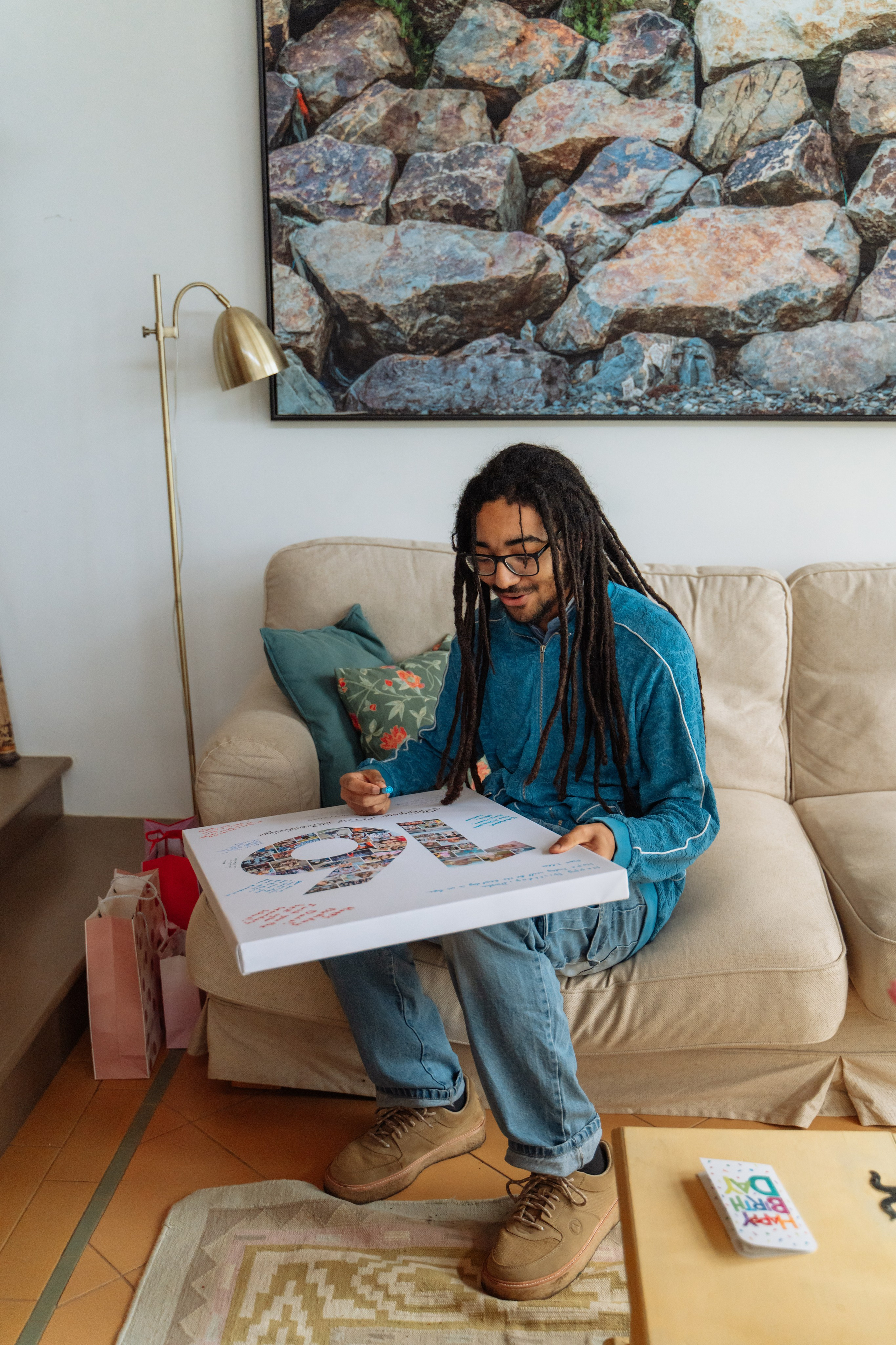 Home Birthday party. Photographer in London Daria Agafonova