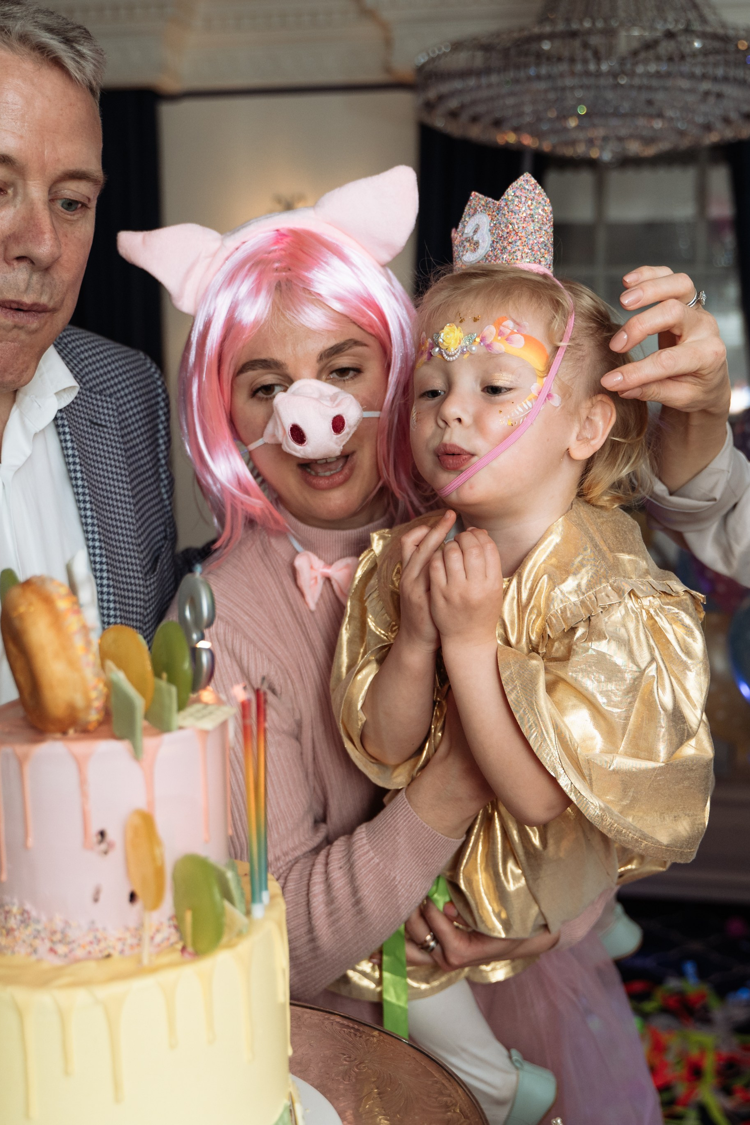 Peppa Pig Birthday party. Photographer in London Daria Agafonova
