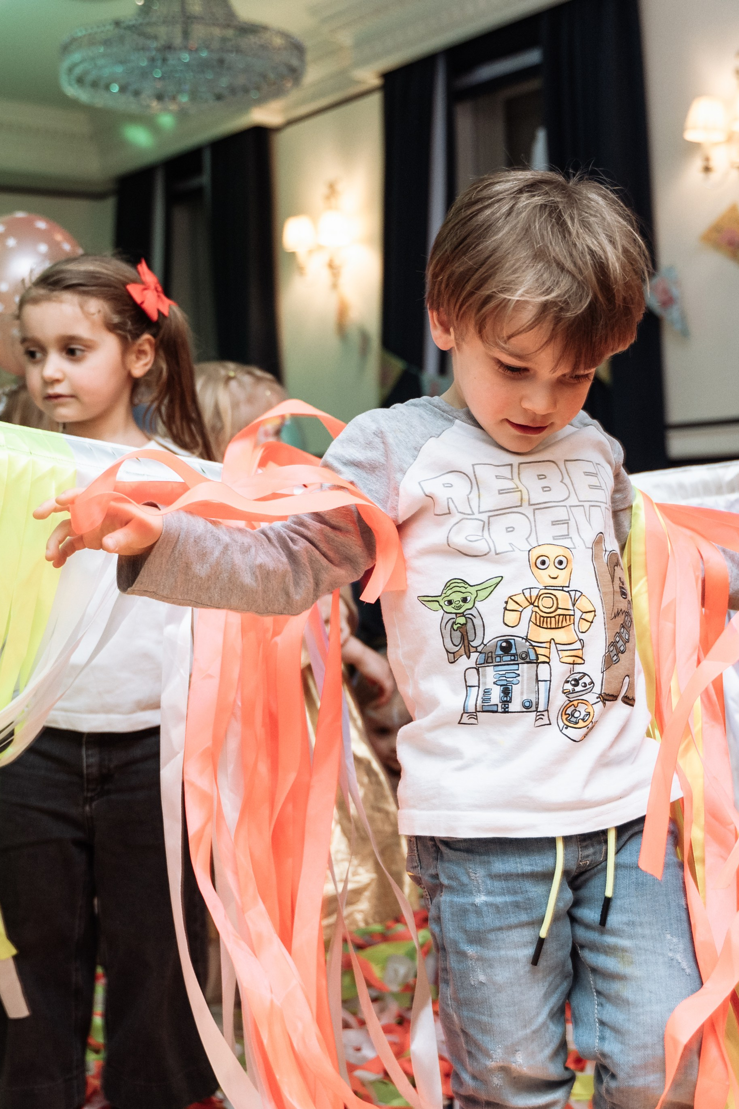 Peppa Pig Birthday party. Photographer in London Daria Agafonova