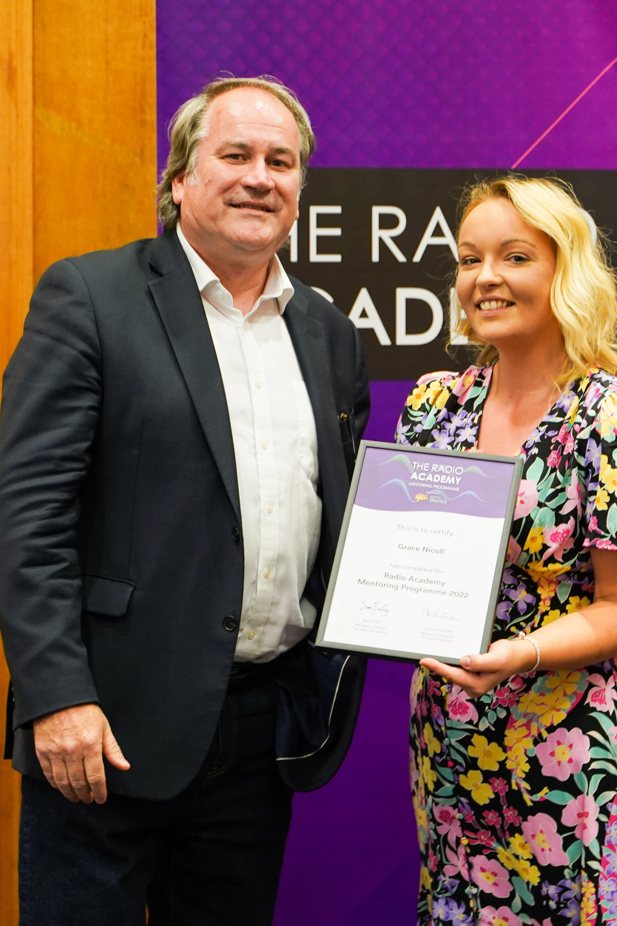 The radio academy mentoring program graduation. London. Photographer in London Daria Agafonova