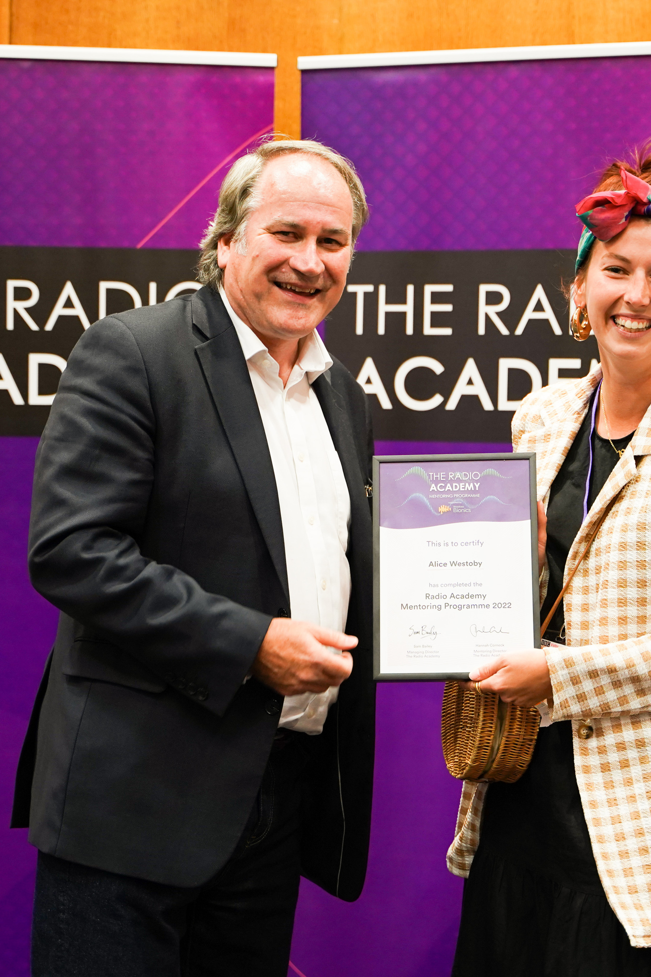 The radio academy mentoring program graduation. London. Photographer in London Daria Agafonova