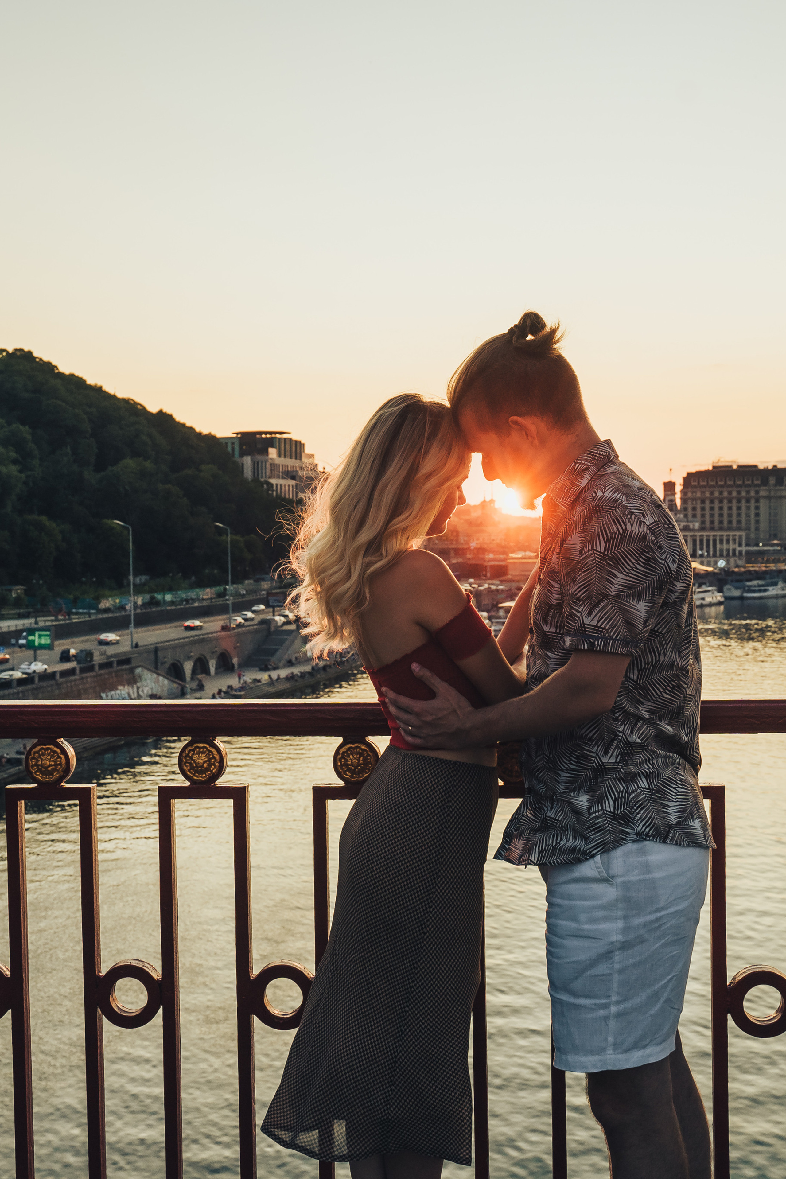 Beautiful sunset. Photographer in London Daria Agafonova