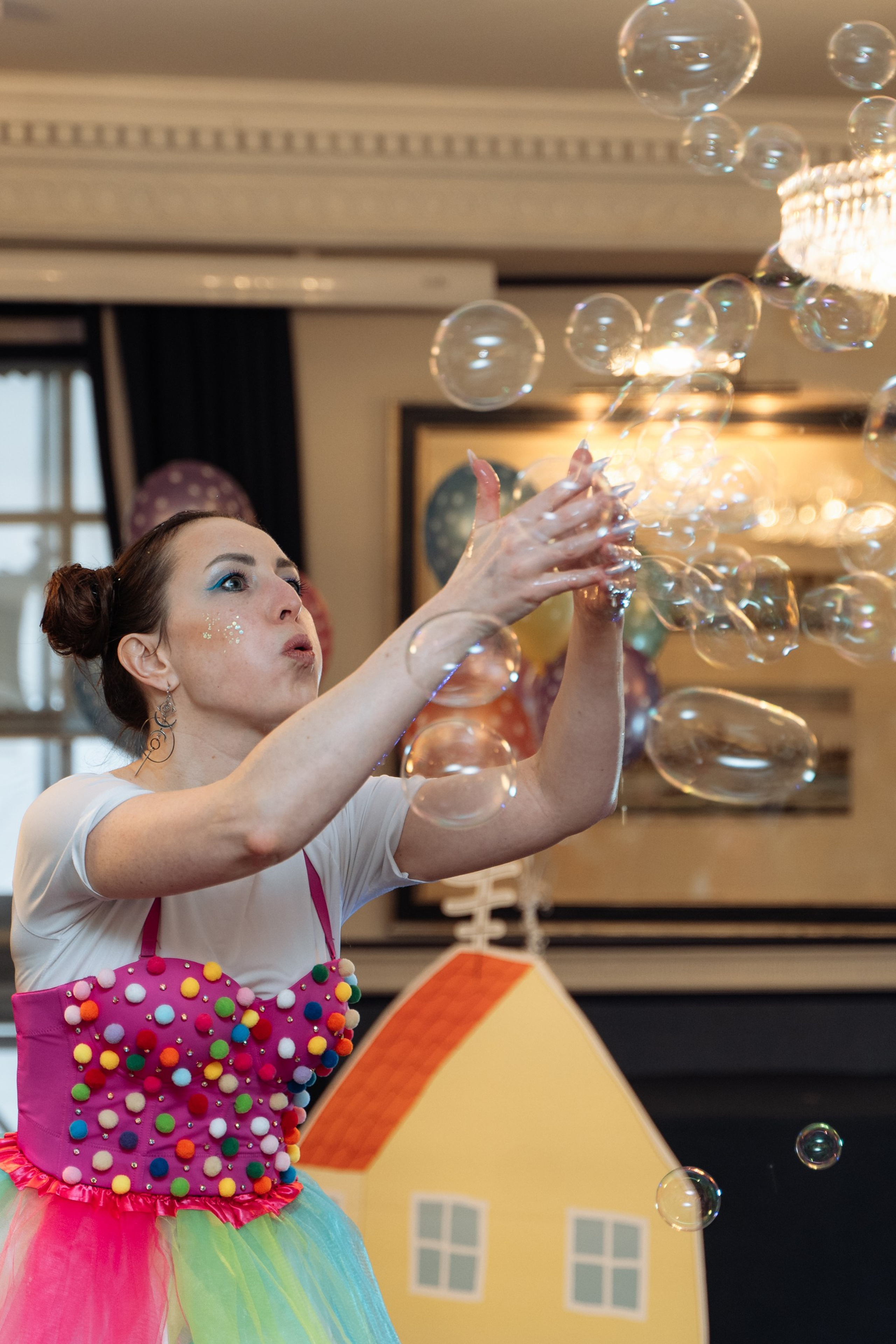 Peppa Pig Birthday party. Photographer in London Daria Agafonova