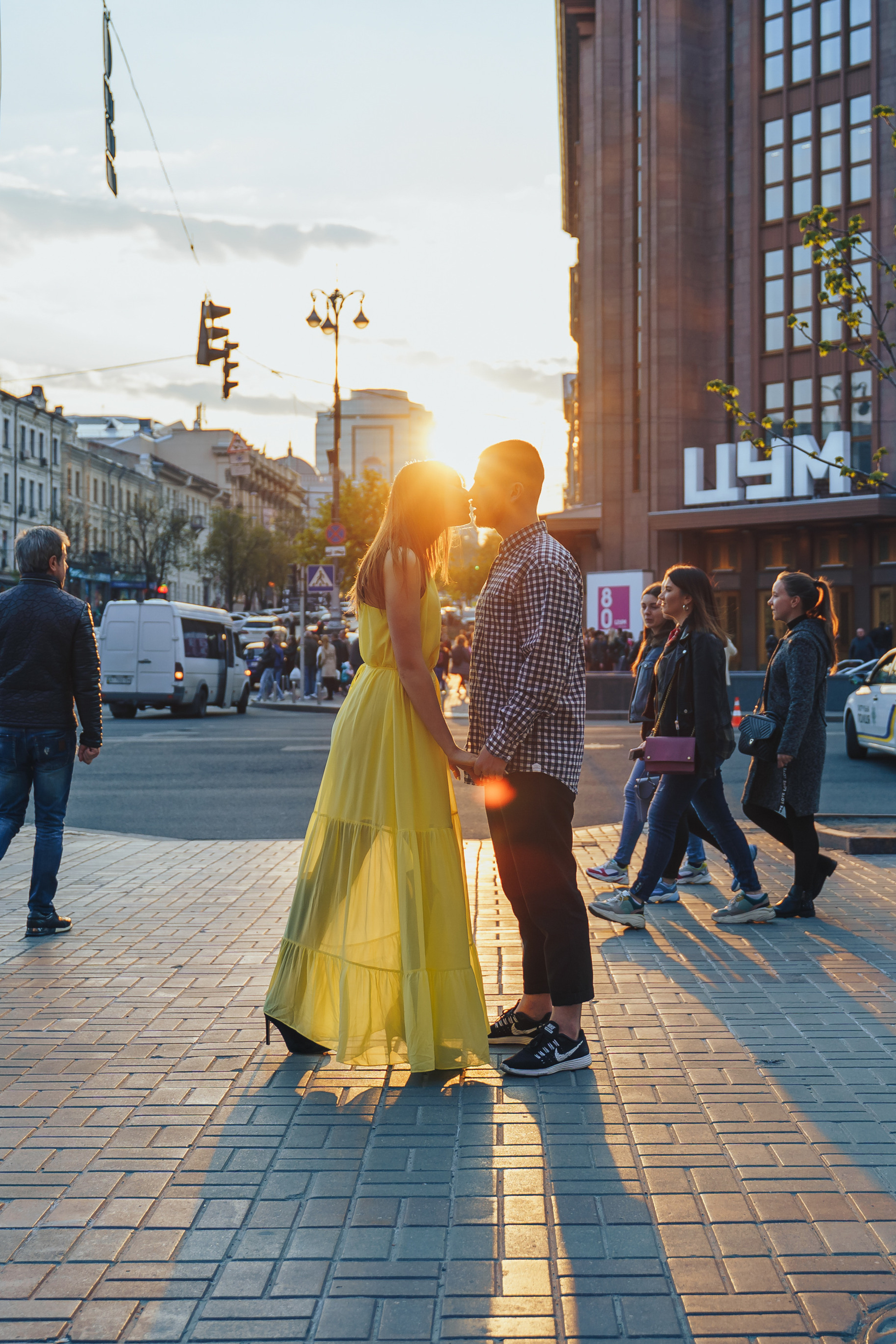 Love in big city. Photographer in London Daria Agafonova