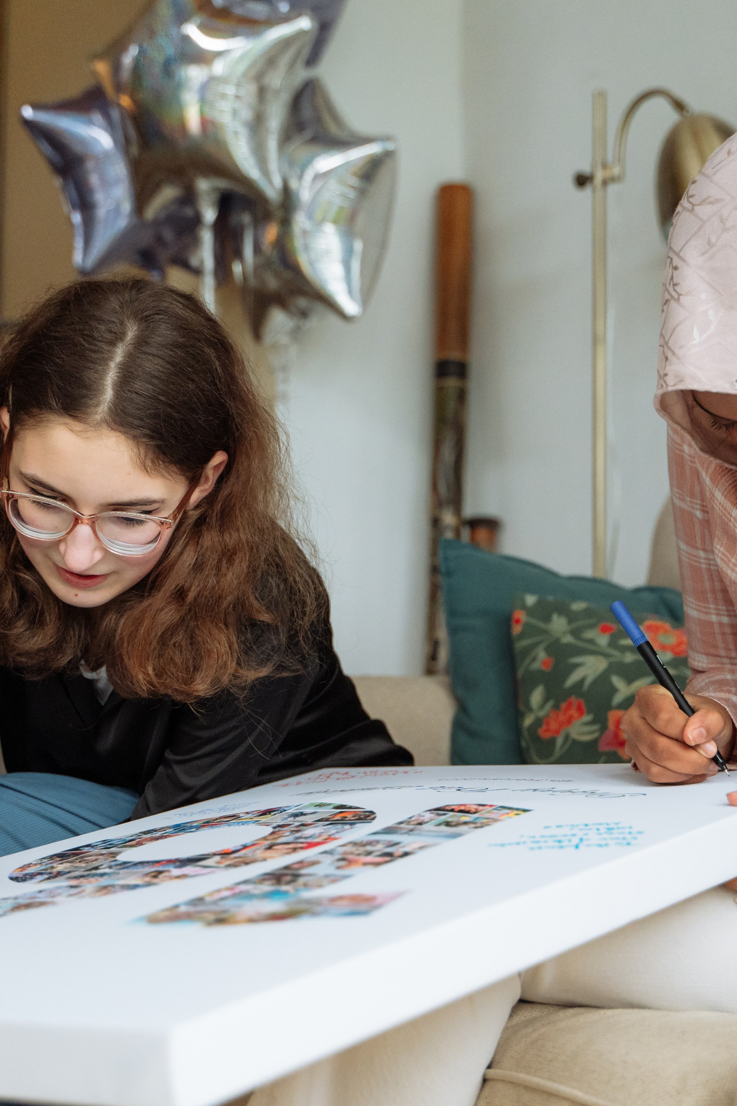 Home Birthday party. Photographer in London Daria Agafonova
