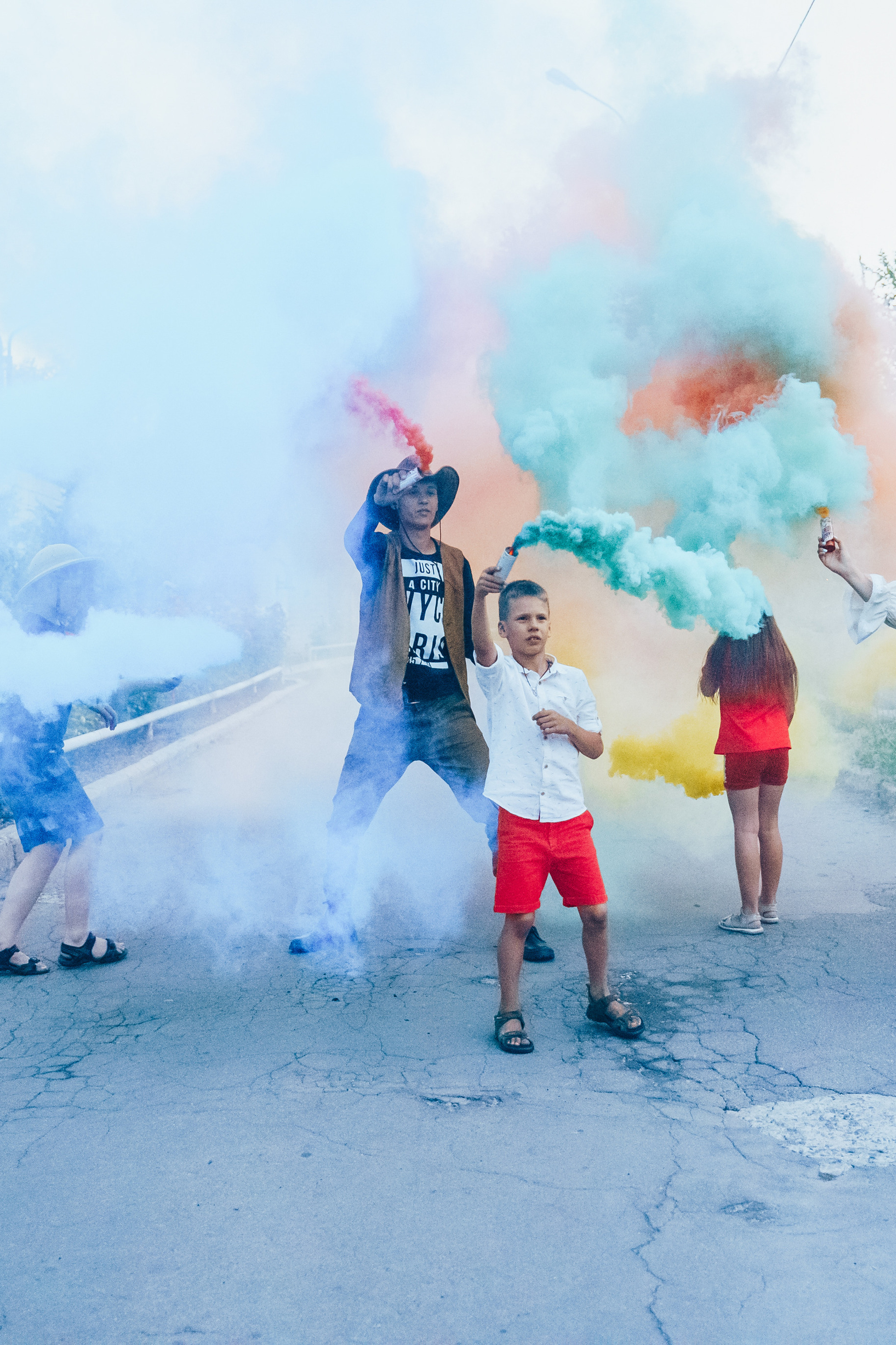 Сhildren’s outdoor birthday party. Photographer in London Daria Agafonova