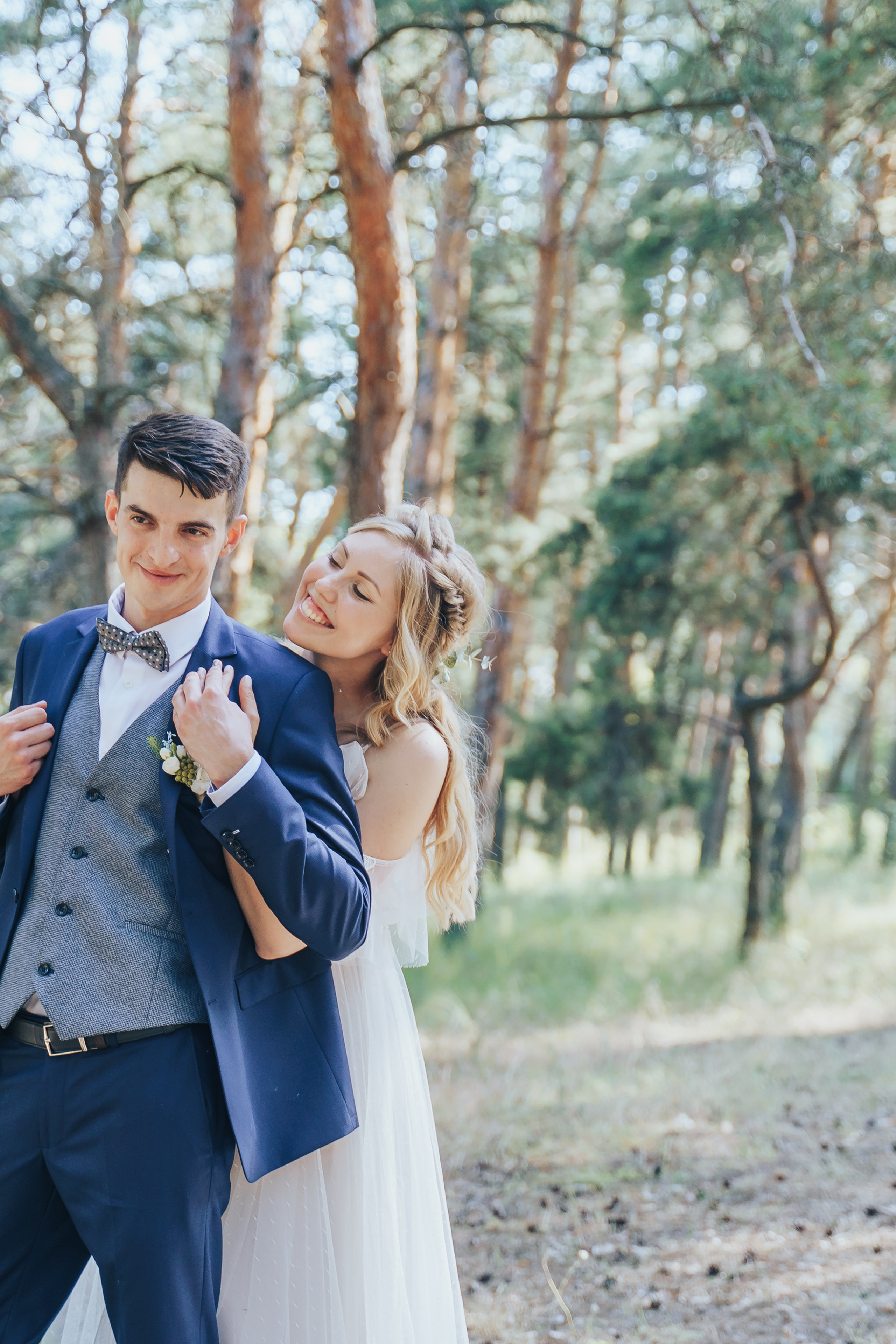 Forest wedding. Maria and Oleksandr. Photographer in London Daria Agafonova