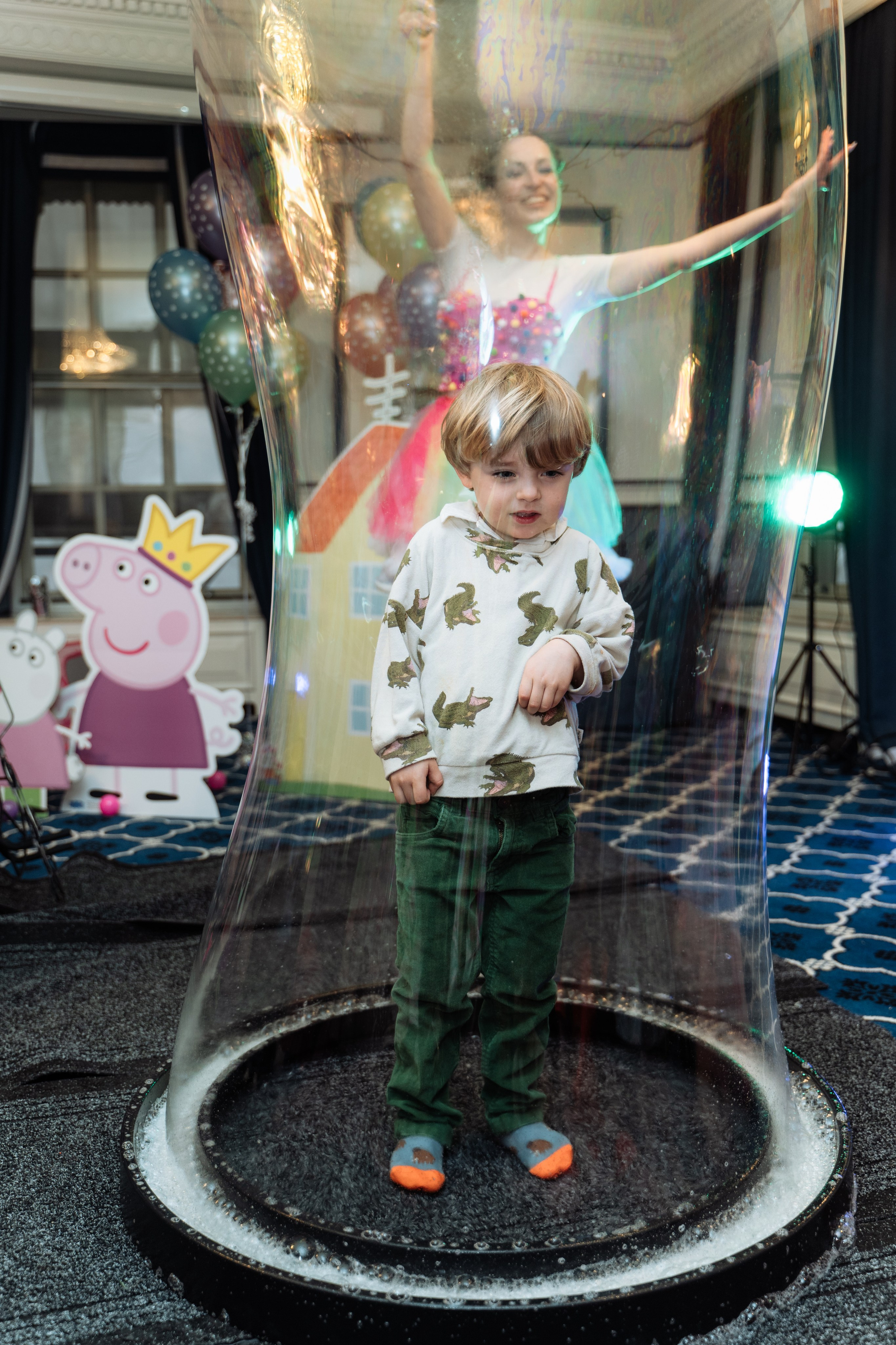 Peppa Pig Birthday party. Photographer in London Daria Agafonova