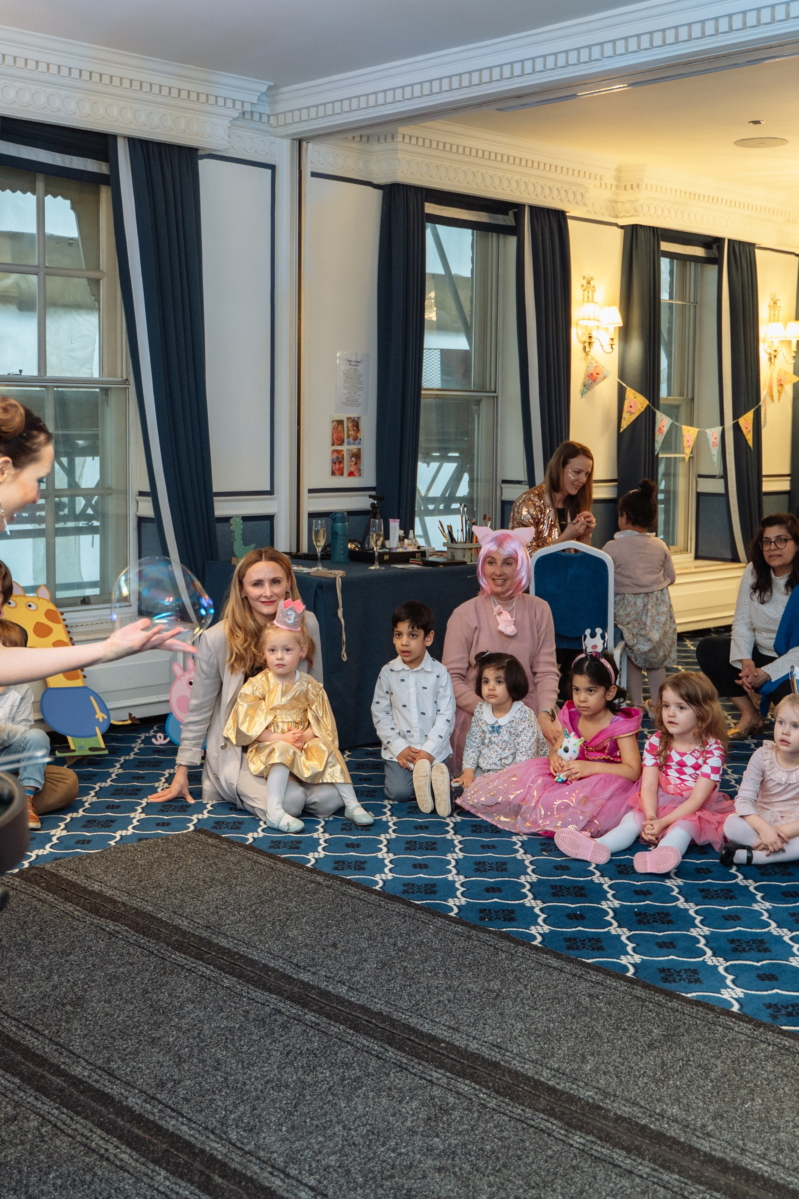 Peppa Pig Birthday party. Photographer in London Daria Agafonova