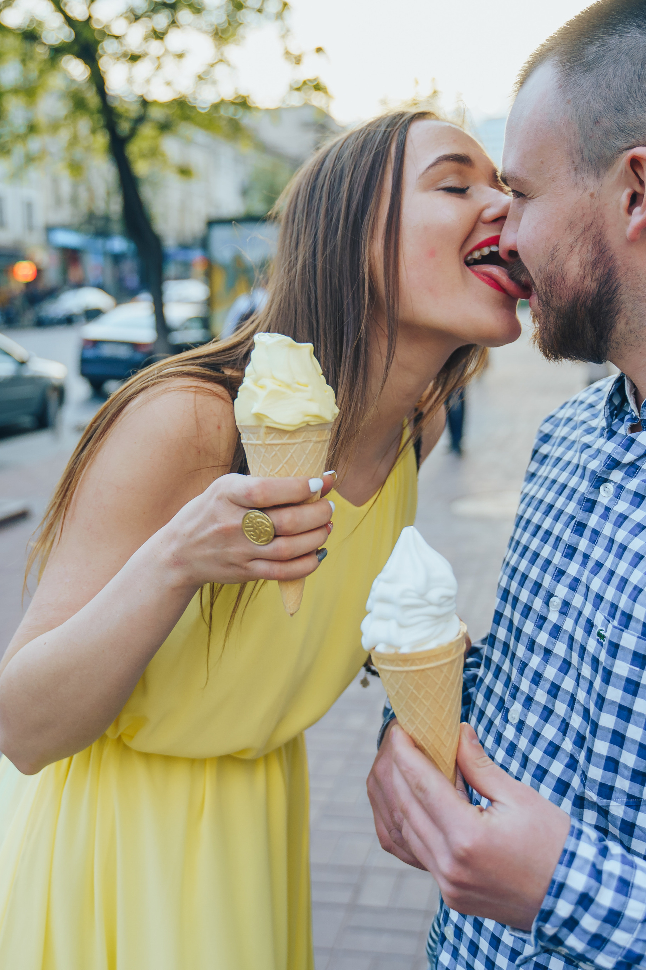 Love in big city. Photographer in London Daria Agafonova