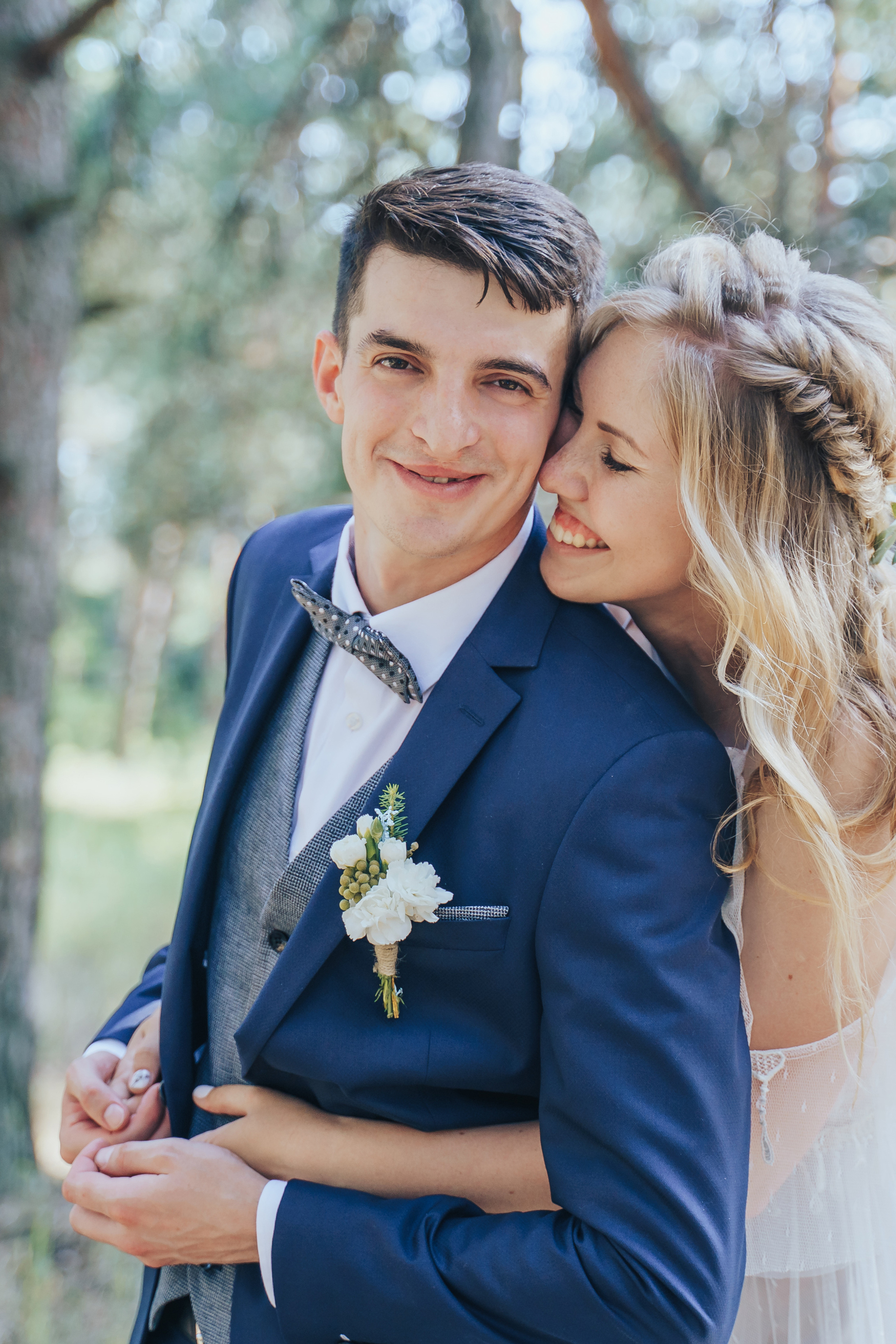 Forest wedding. Maria and Oleksandr. Photographer in London Daria Agafonova