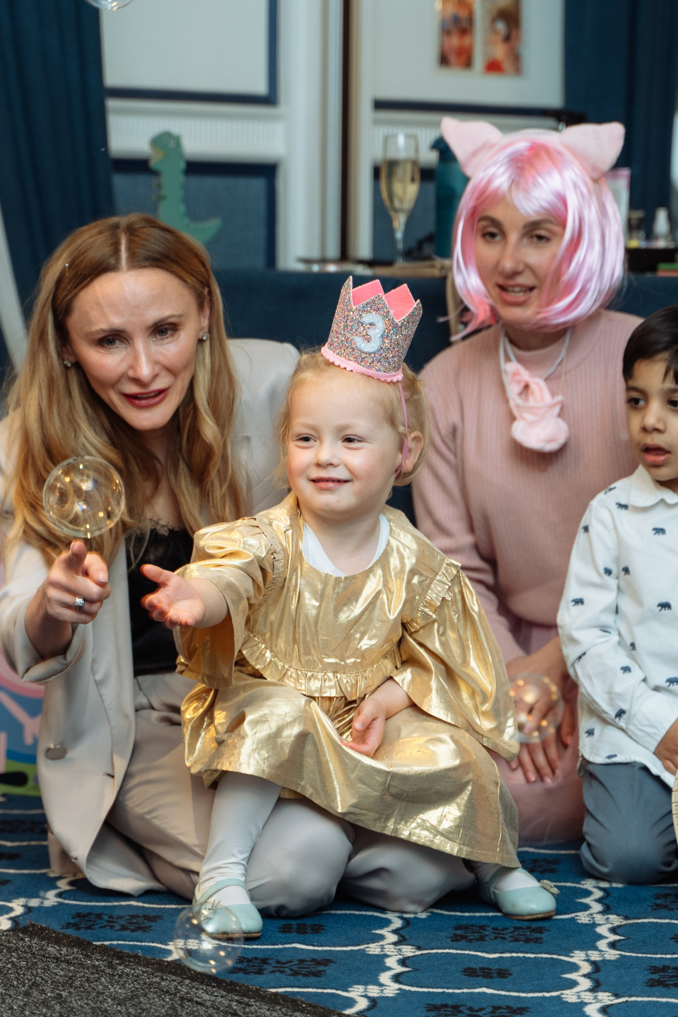 Peppa Pig Birthday party. Photographer in London Daria Agafonova