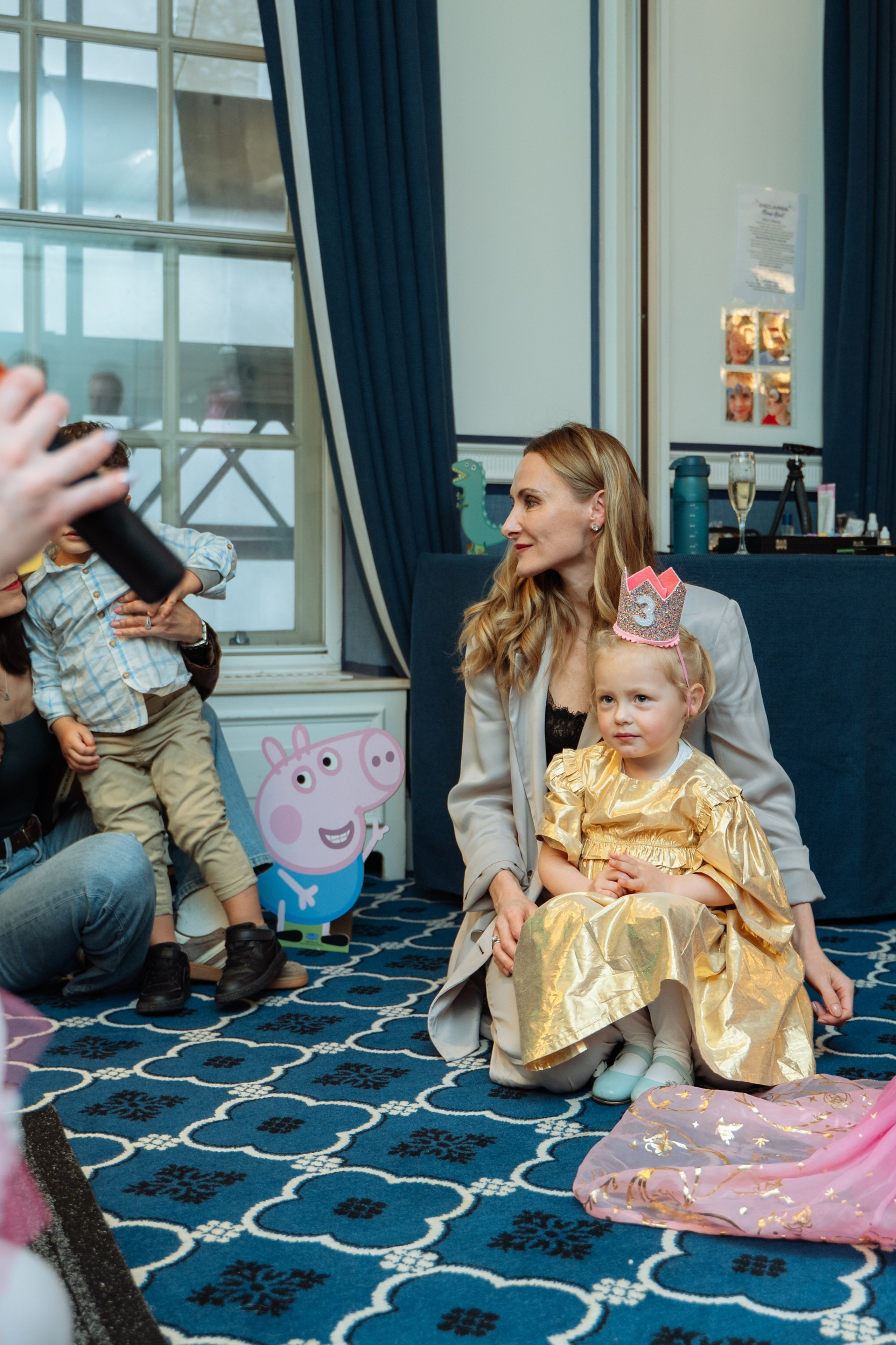 Peppa Pig Birthday party. Photographer in London Daria Agafonova