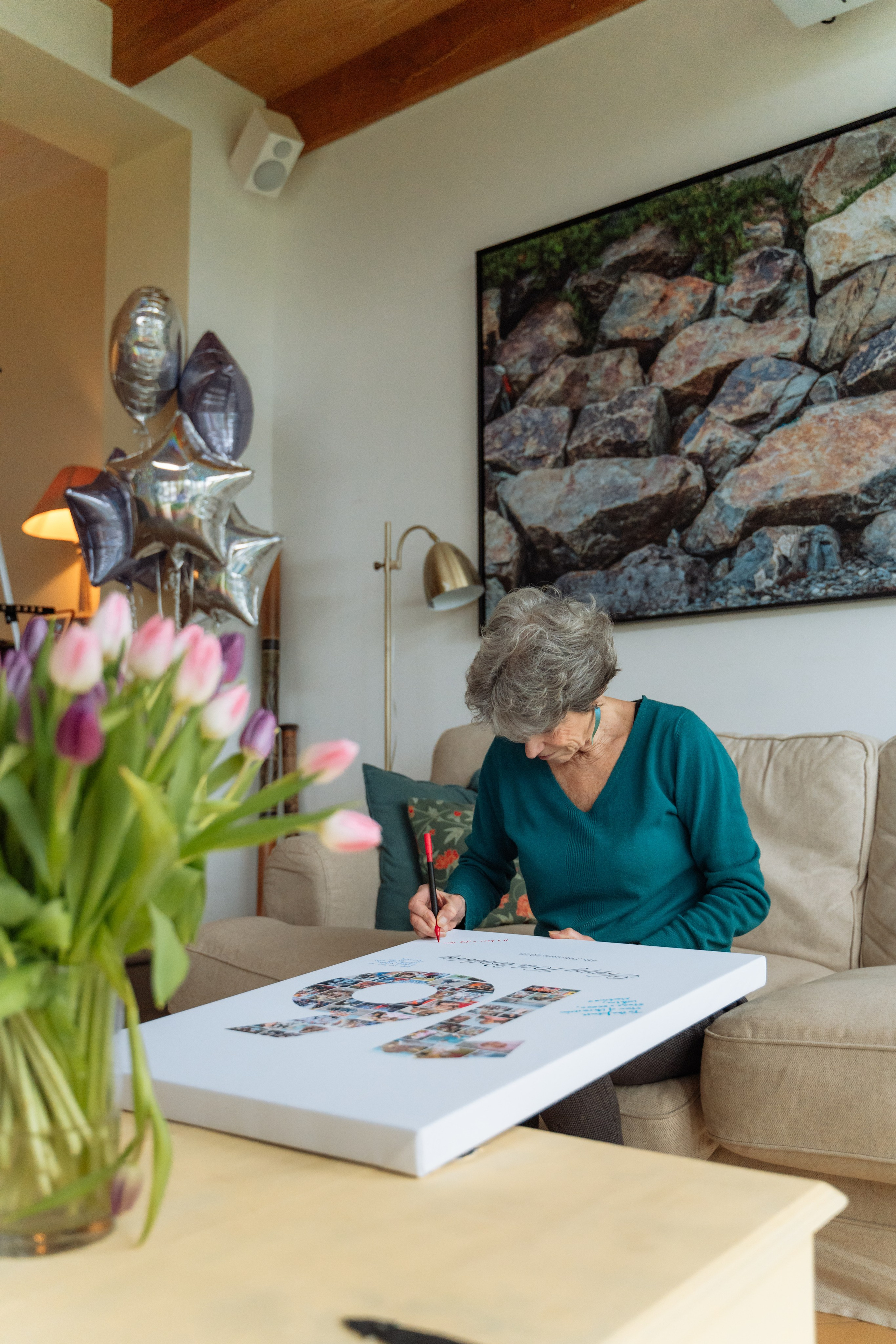 Home Birthday party. Photographer in London Daria Agafonova