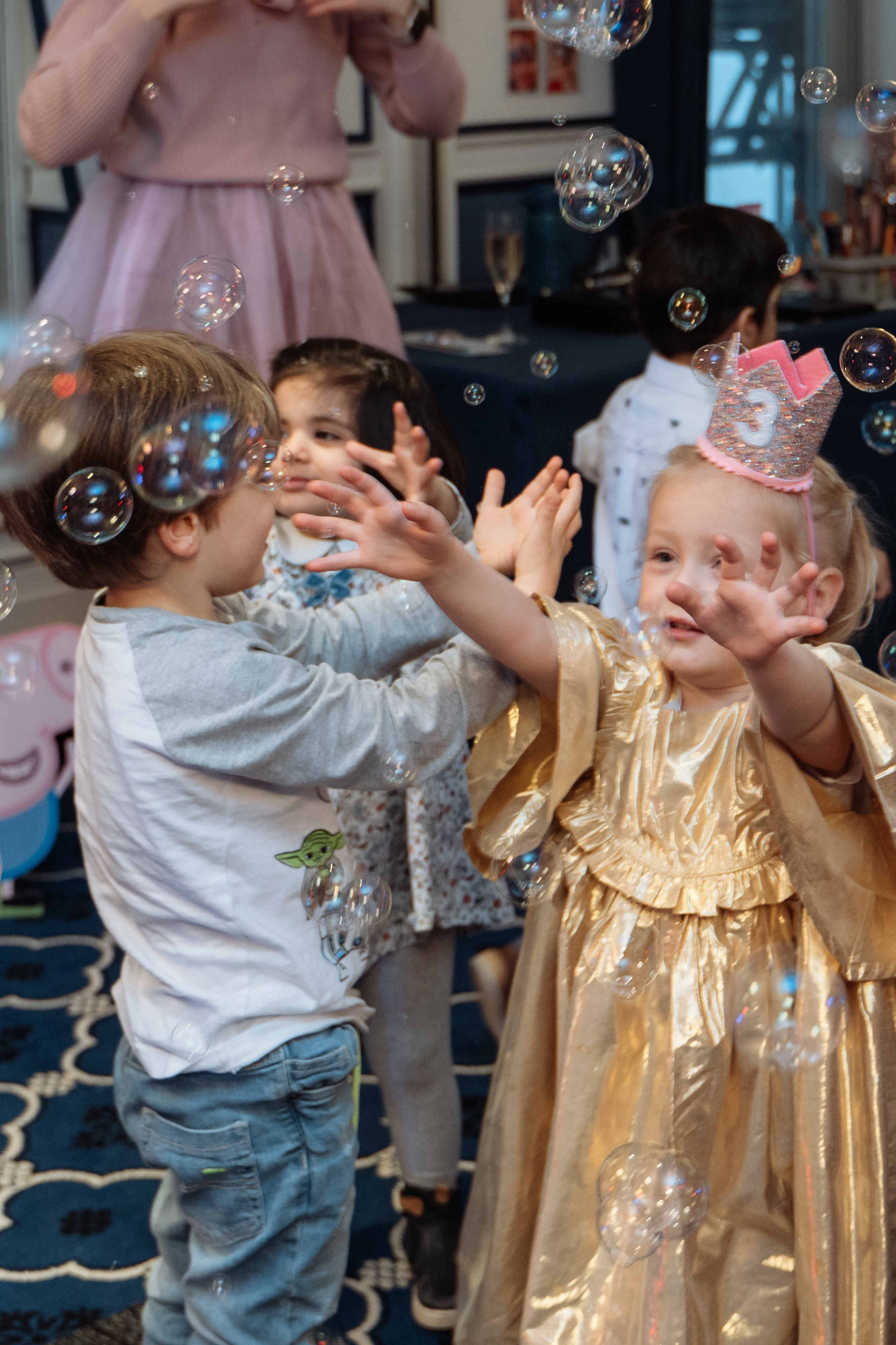 Peppa Pig Birthday party. Photographer in London Daria Agafonova