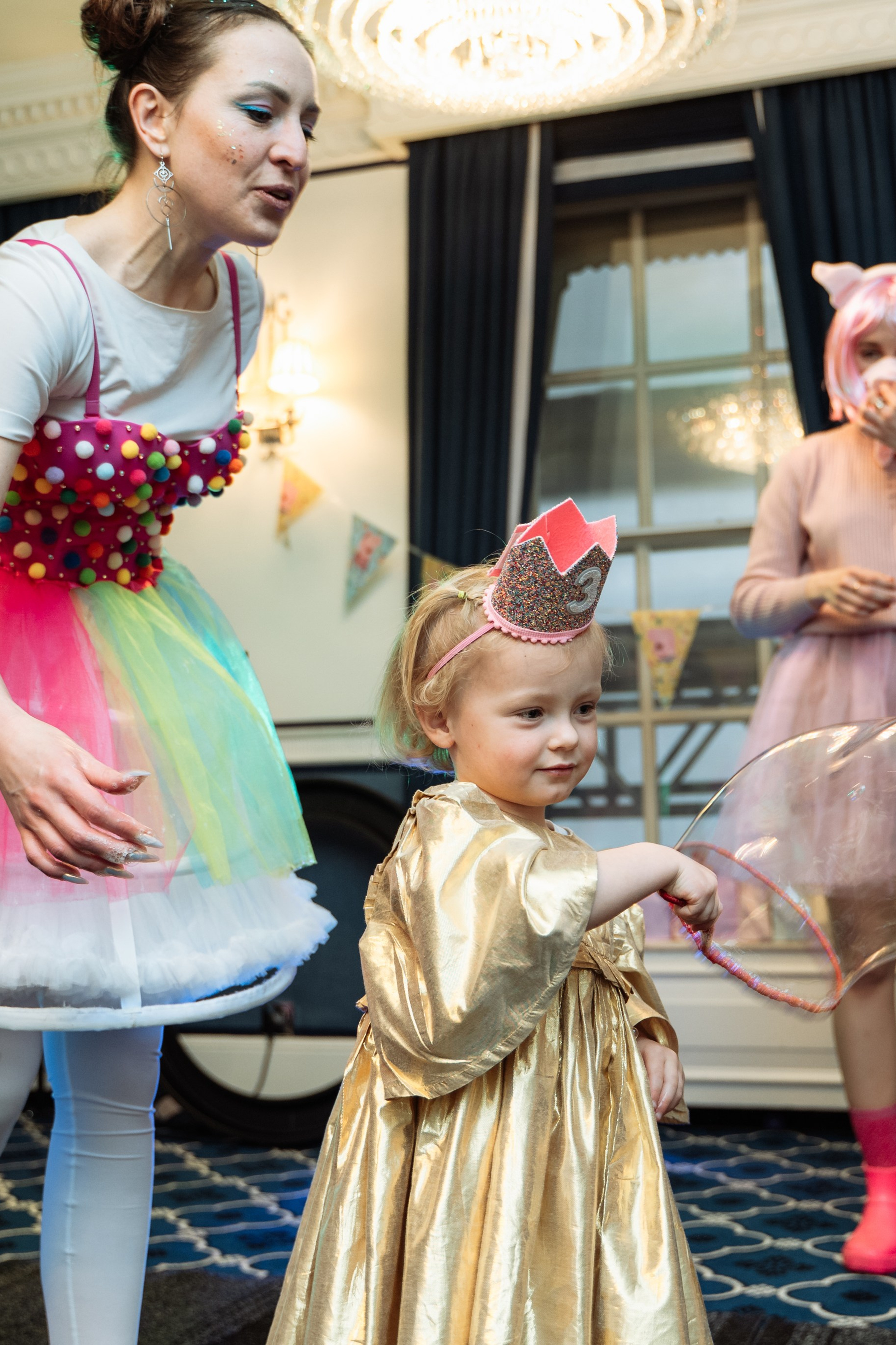 Peppa Pig Birthday party. Photographer in London Daria Agafonova