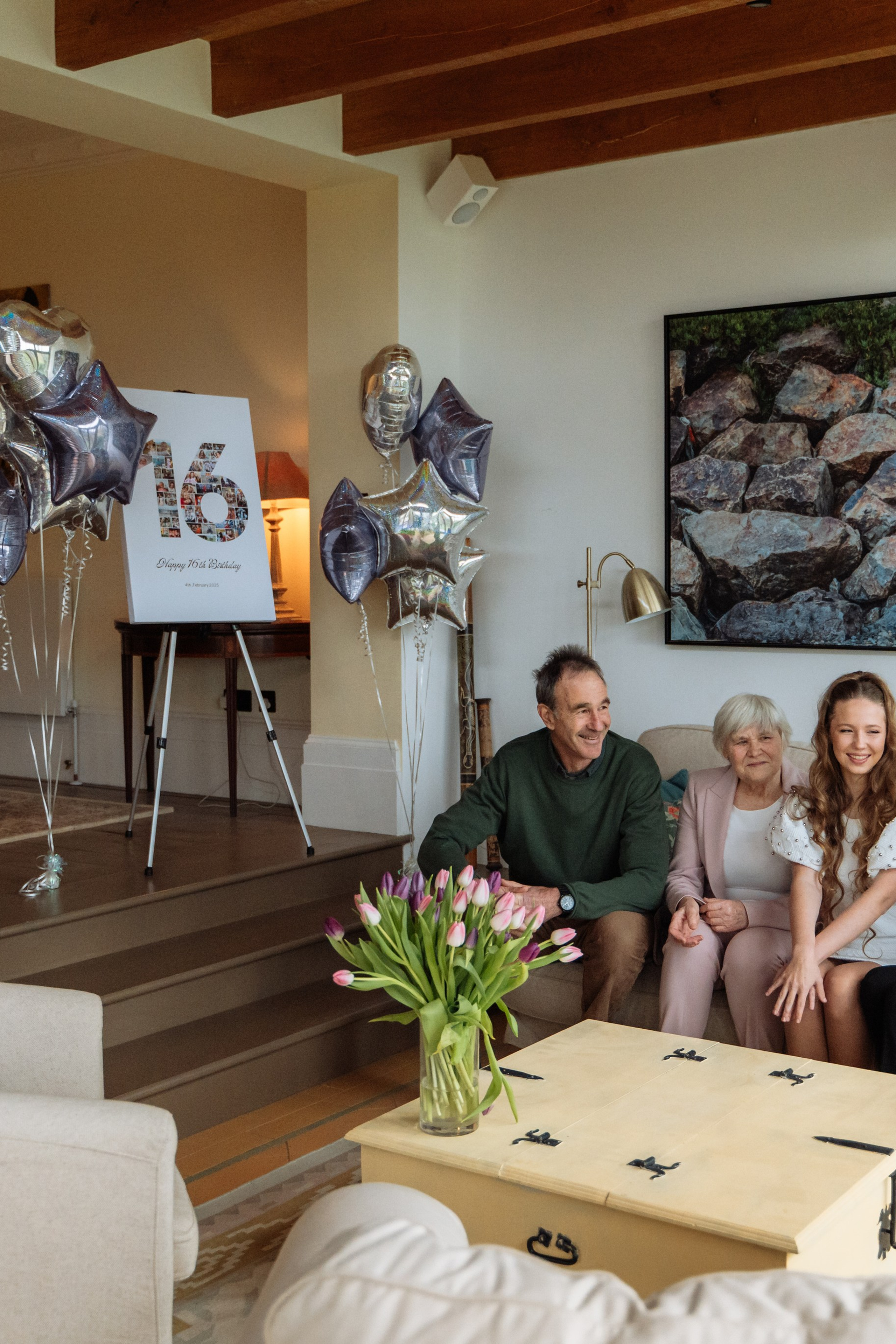 Home Birthday party. Photographer in London Daria Agafonova