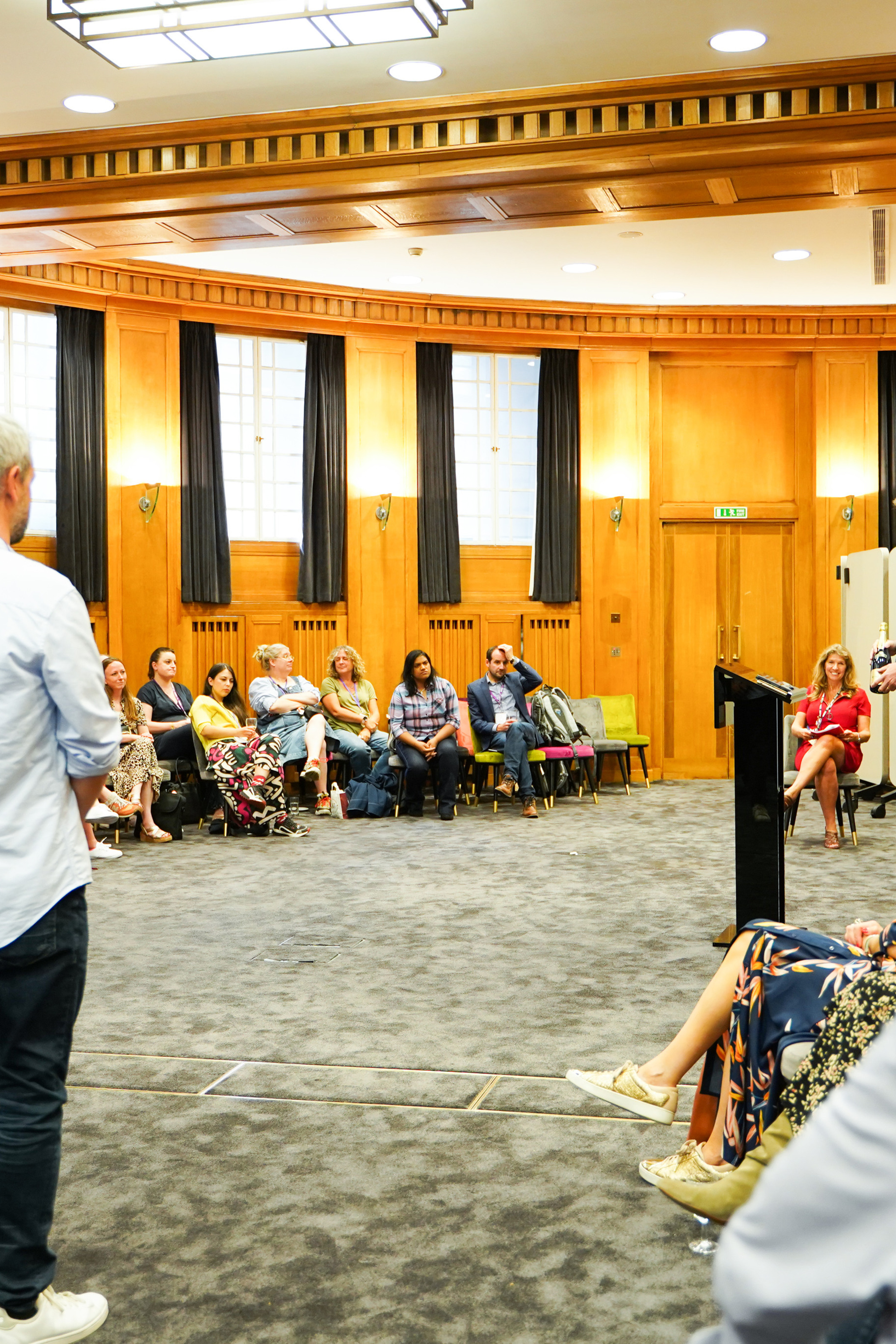 The radio academy mentoring program graduation. London. Photographer in London Daria Agafonova