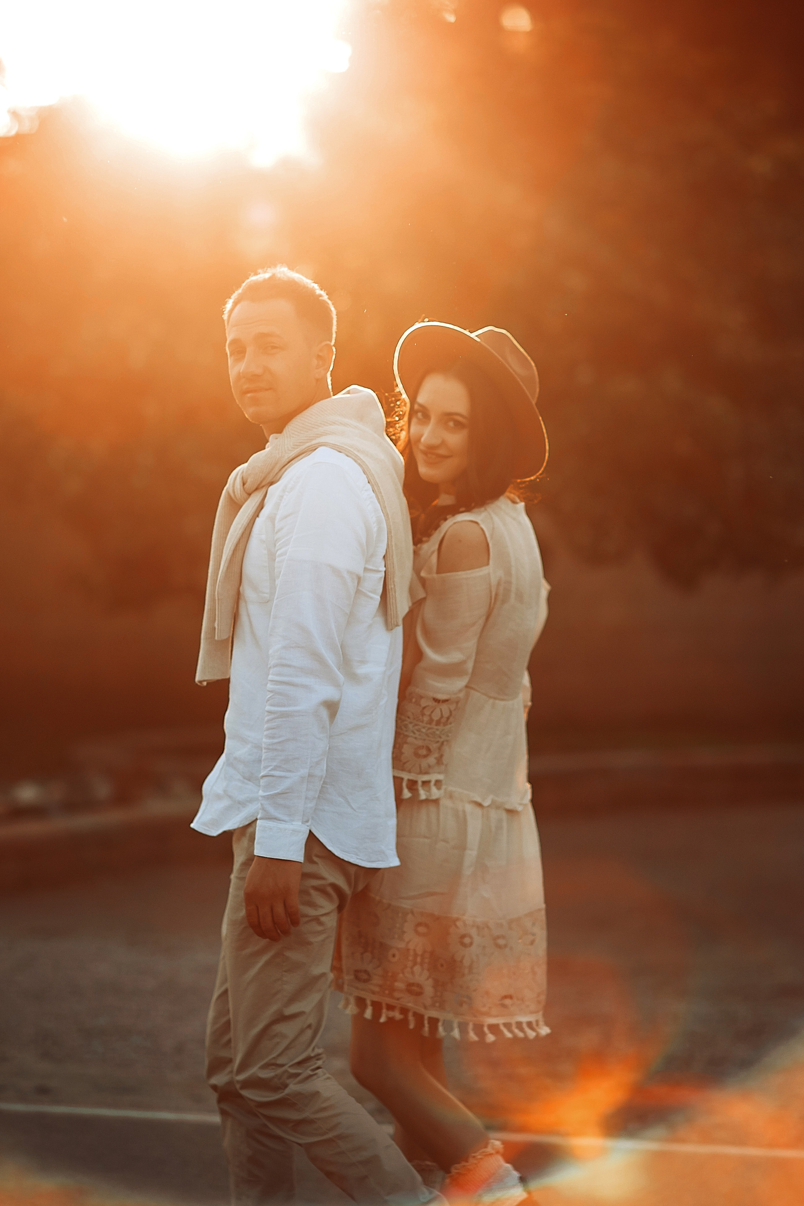 Photoshoot of a beautiful couple in the studio (LA). FAMILY & KIDS PHOTOGRAPHER in San Diego