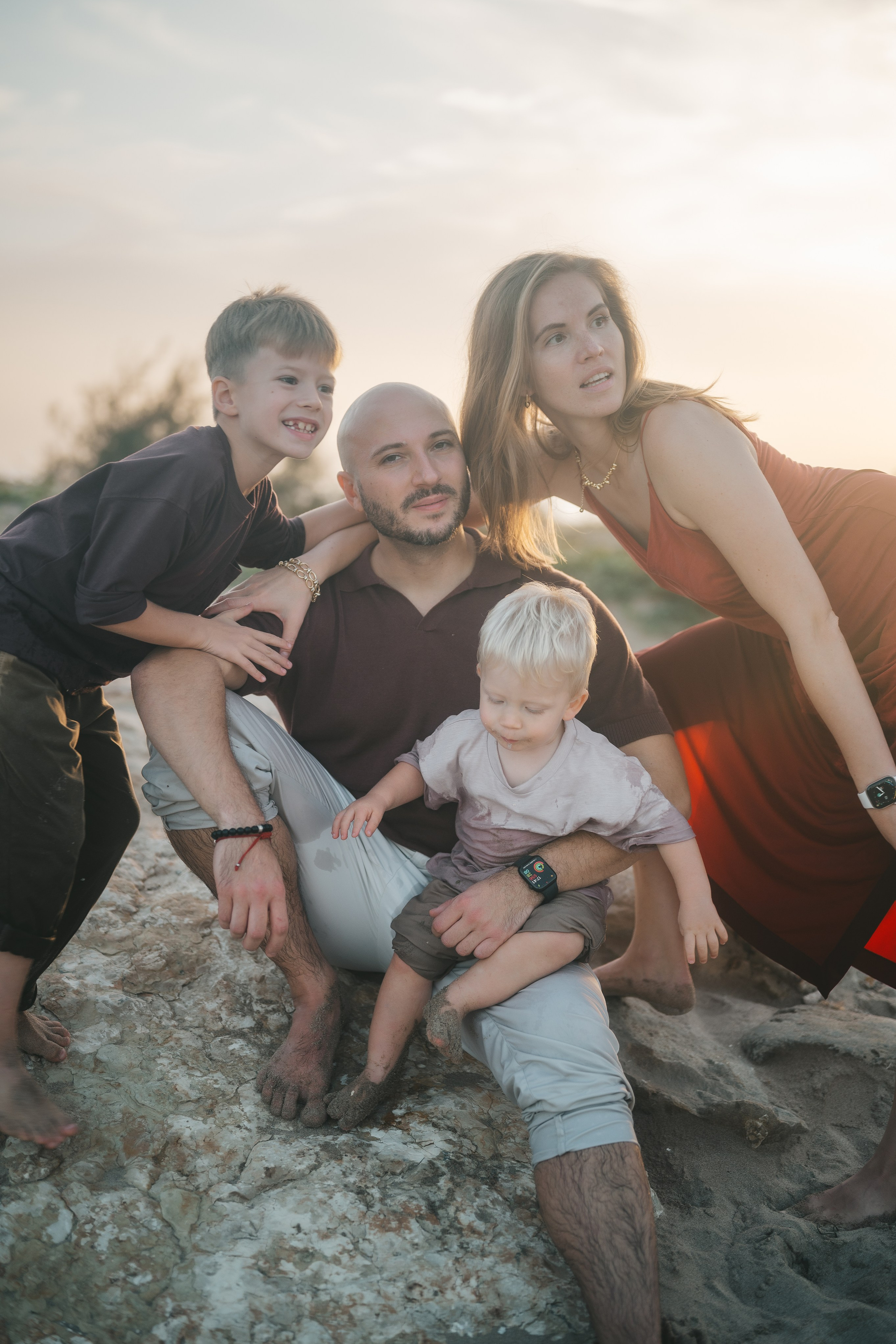 Олексій, Євгенія, Ярослав і Жорік. Тетяна Малишева - сімейний фотограф і відеограф у Валенсії, Іспанія