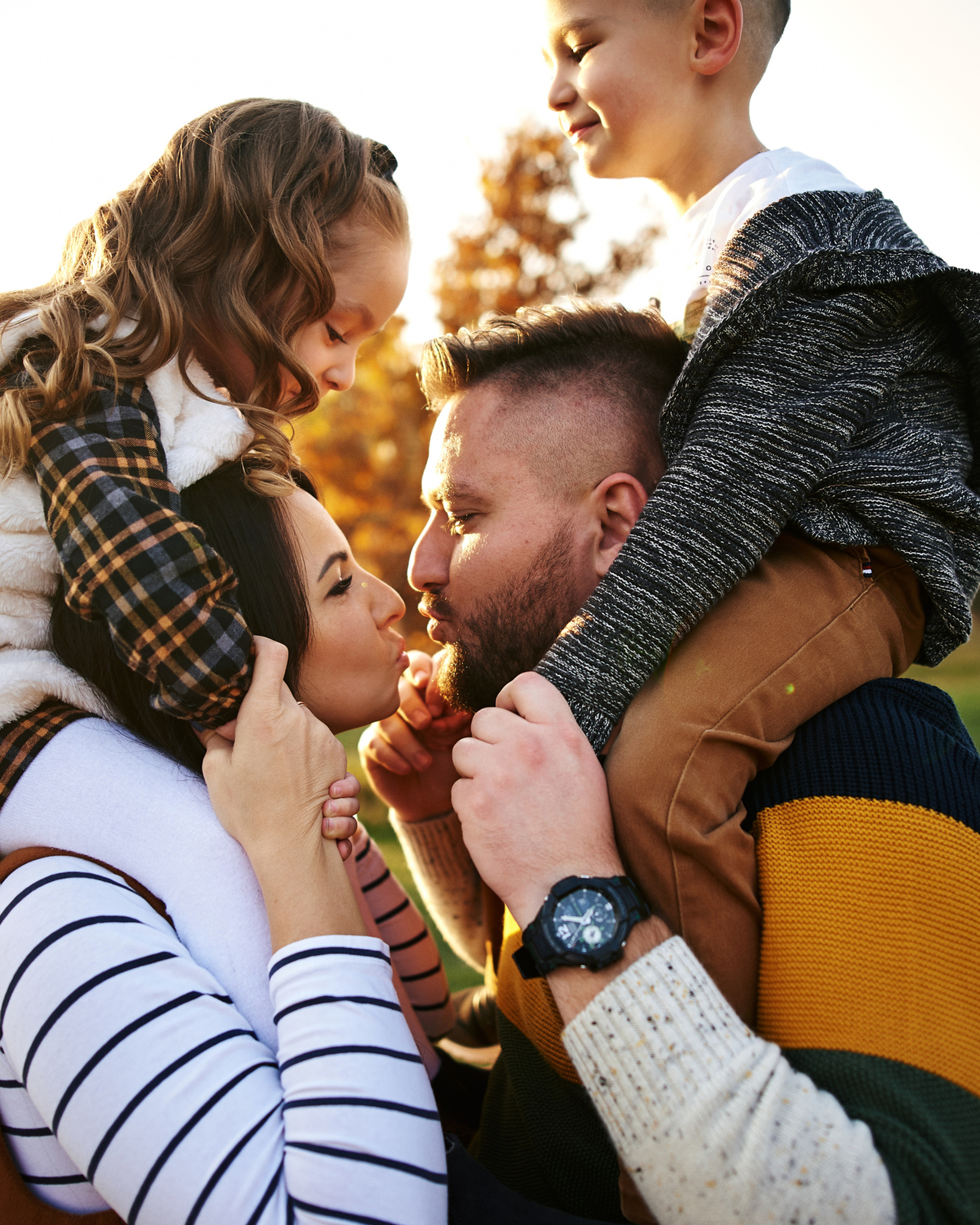 Осінній, сімейний настрій