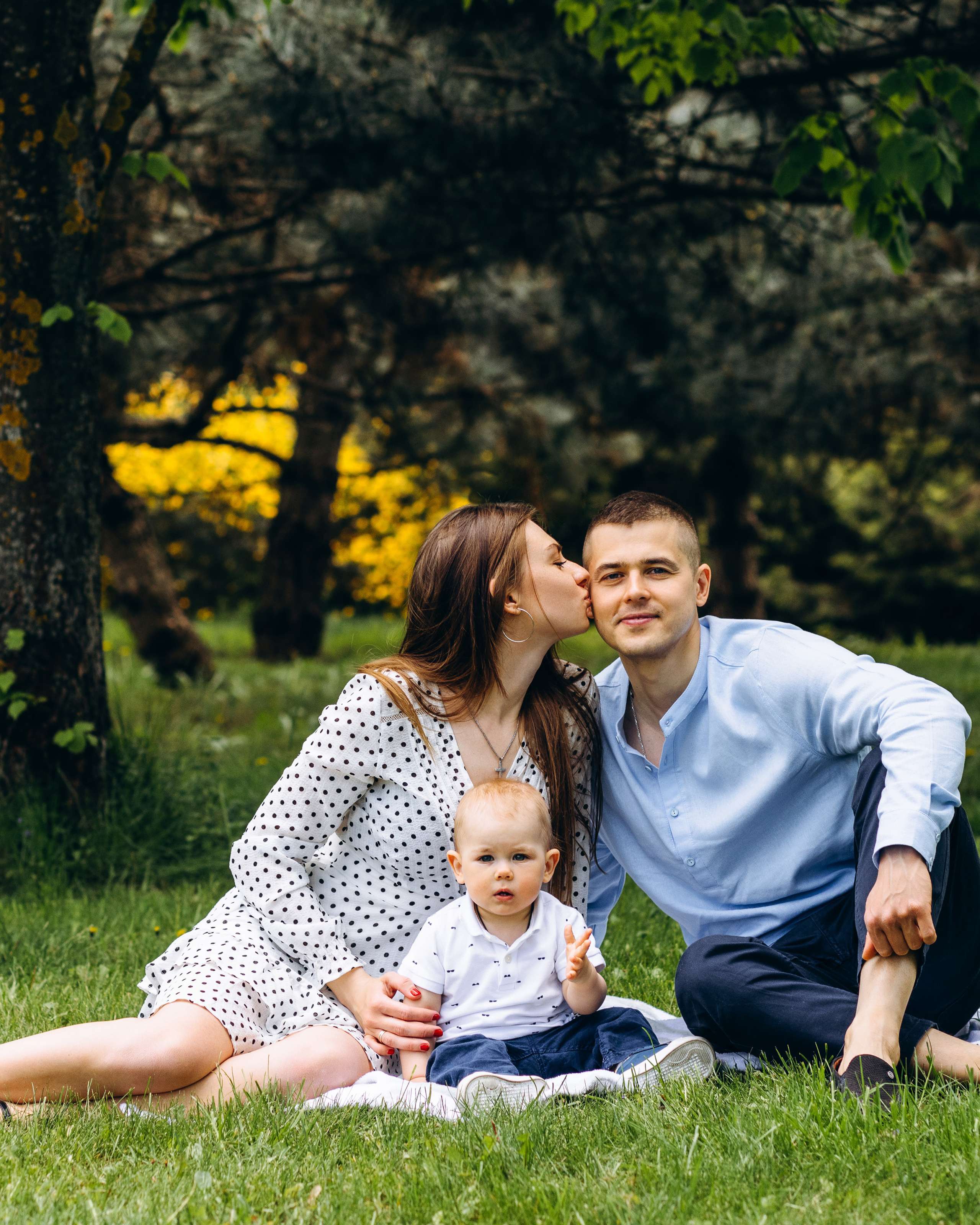 Anastasiya, Vlad & Danya 1 year