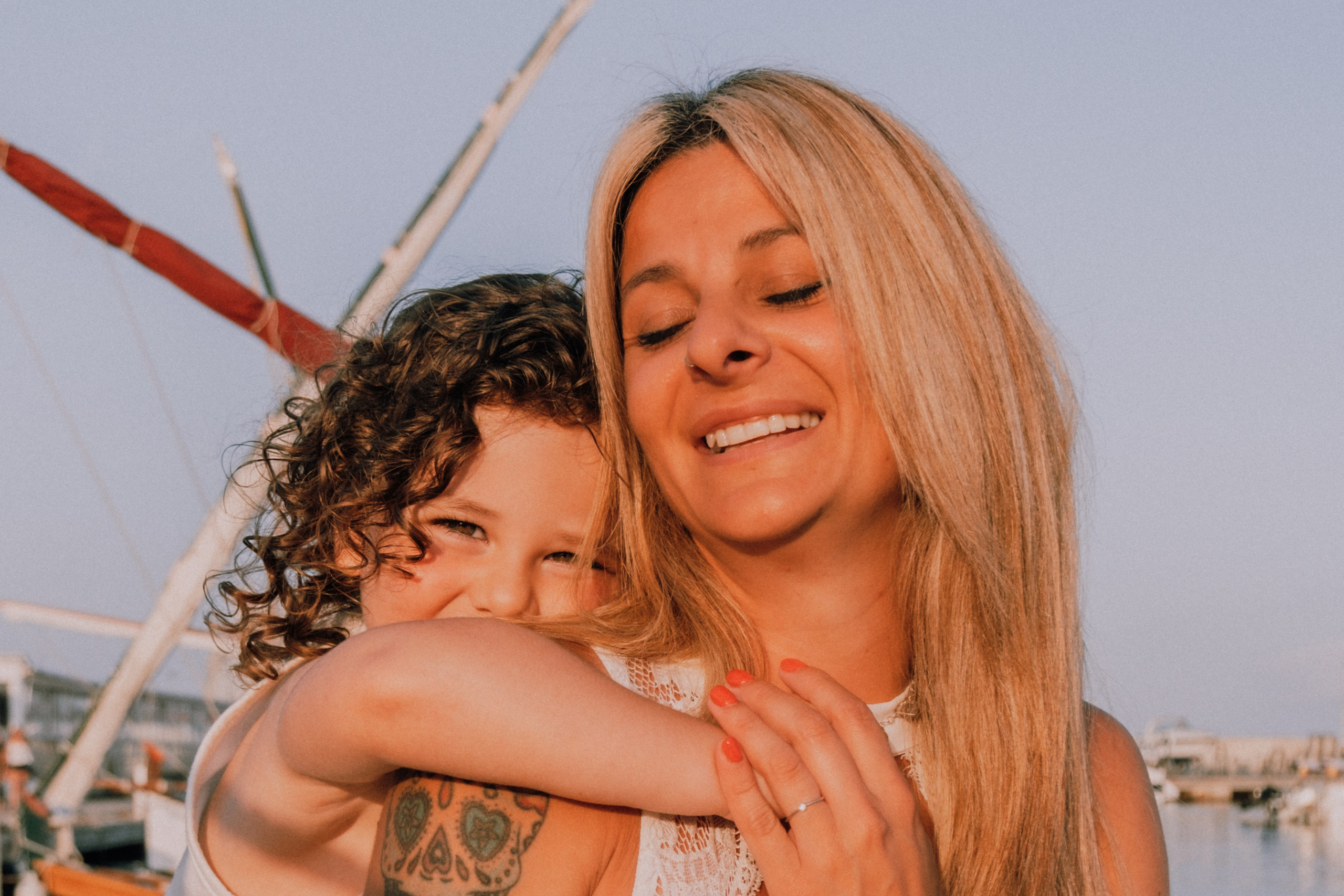 Семейная фотосессия на&nbsp;пляже