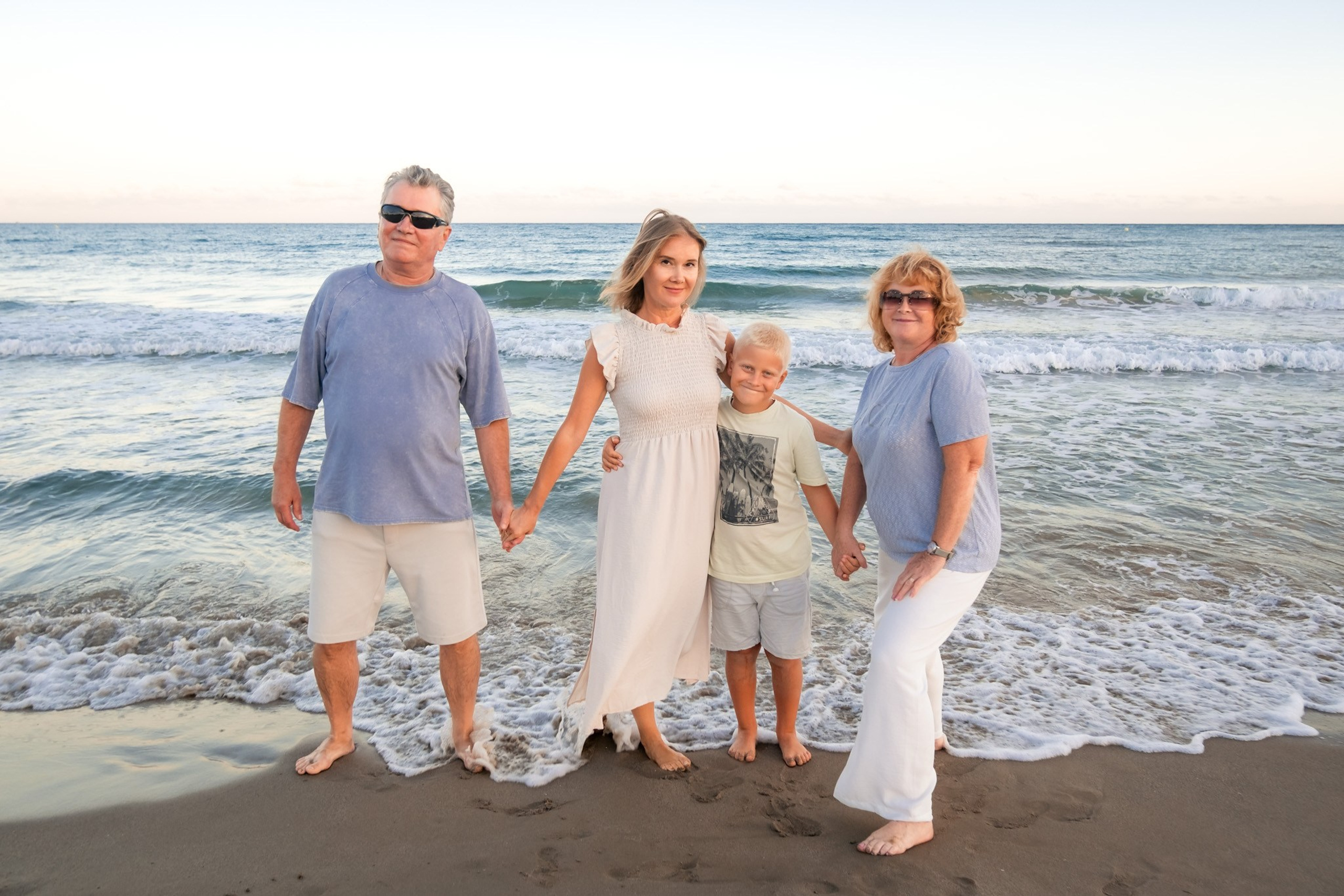 Recuerdos en&nbsp;familia junto al&nbsp;mar