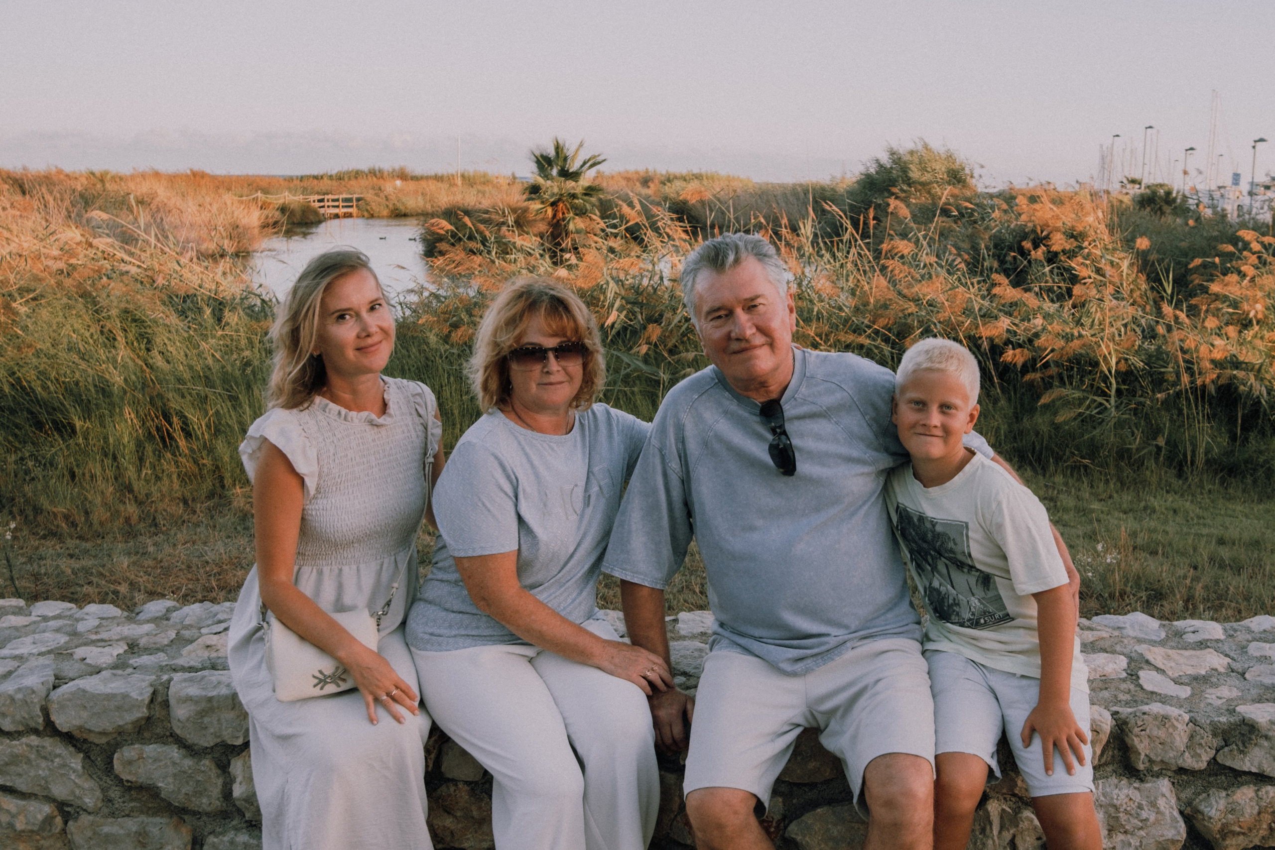 Sesión familiar en&nbsp;la&nbsp;playa