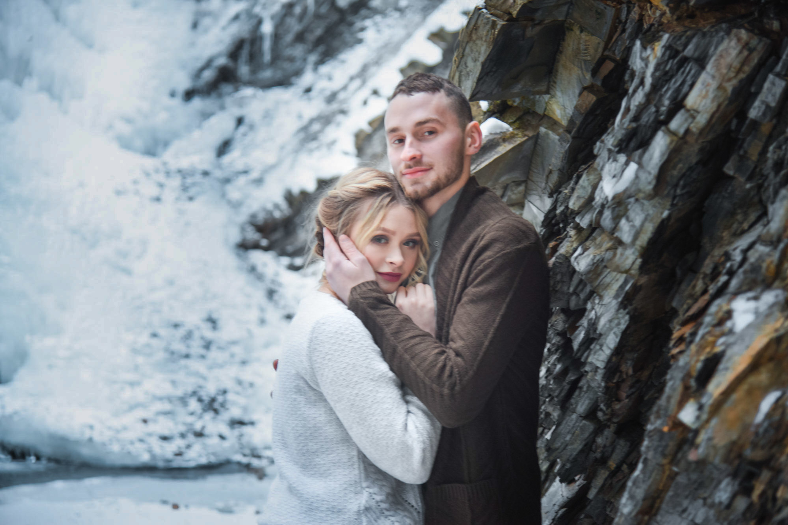 Frozen Waterfall LoveStory