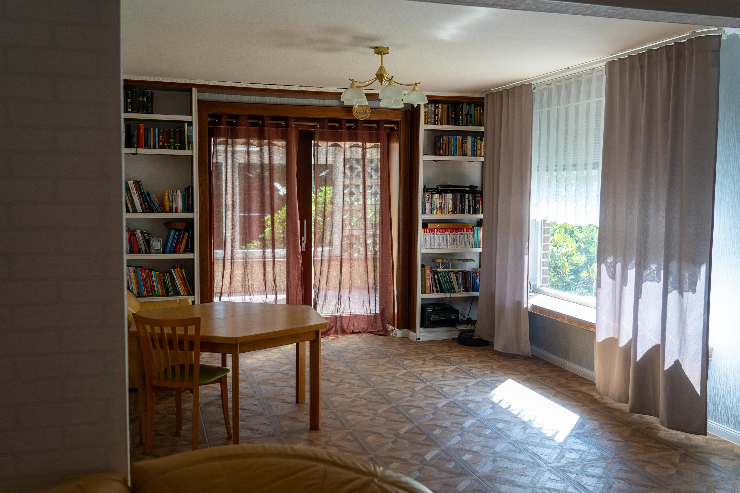 Wohnzimmer Rotenburg Essbereich Panoramafenster Immobilienfotografie Niedersachsen